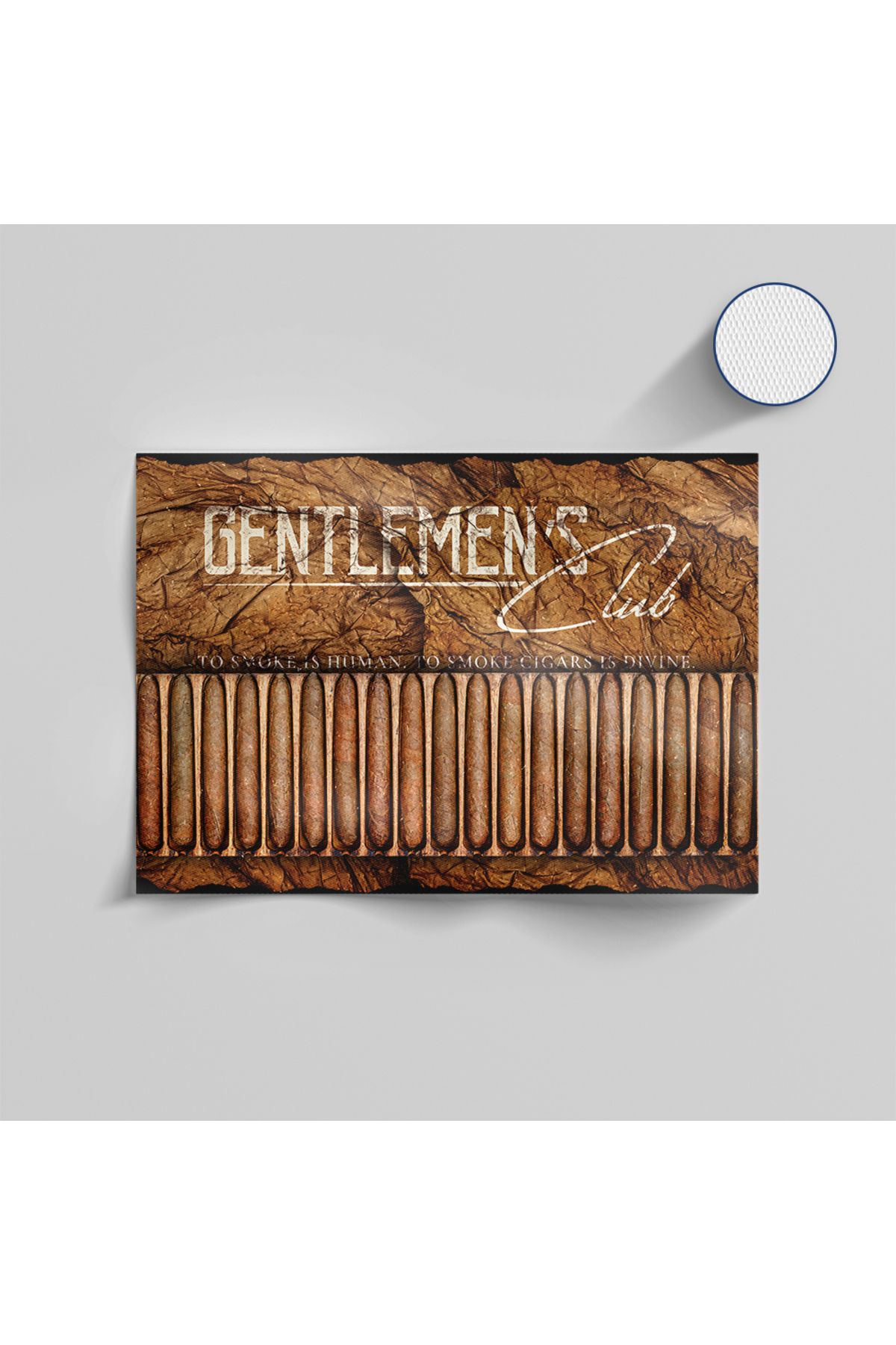 Yzc Store Puro Severlere Özel Kanvas Tablo | Retro Kulüp Temalı Duvar Dekoru | Gentlemen’s Club