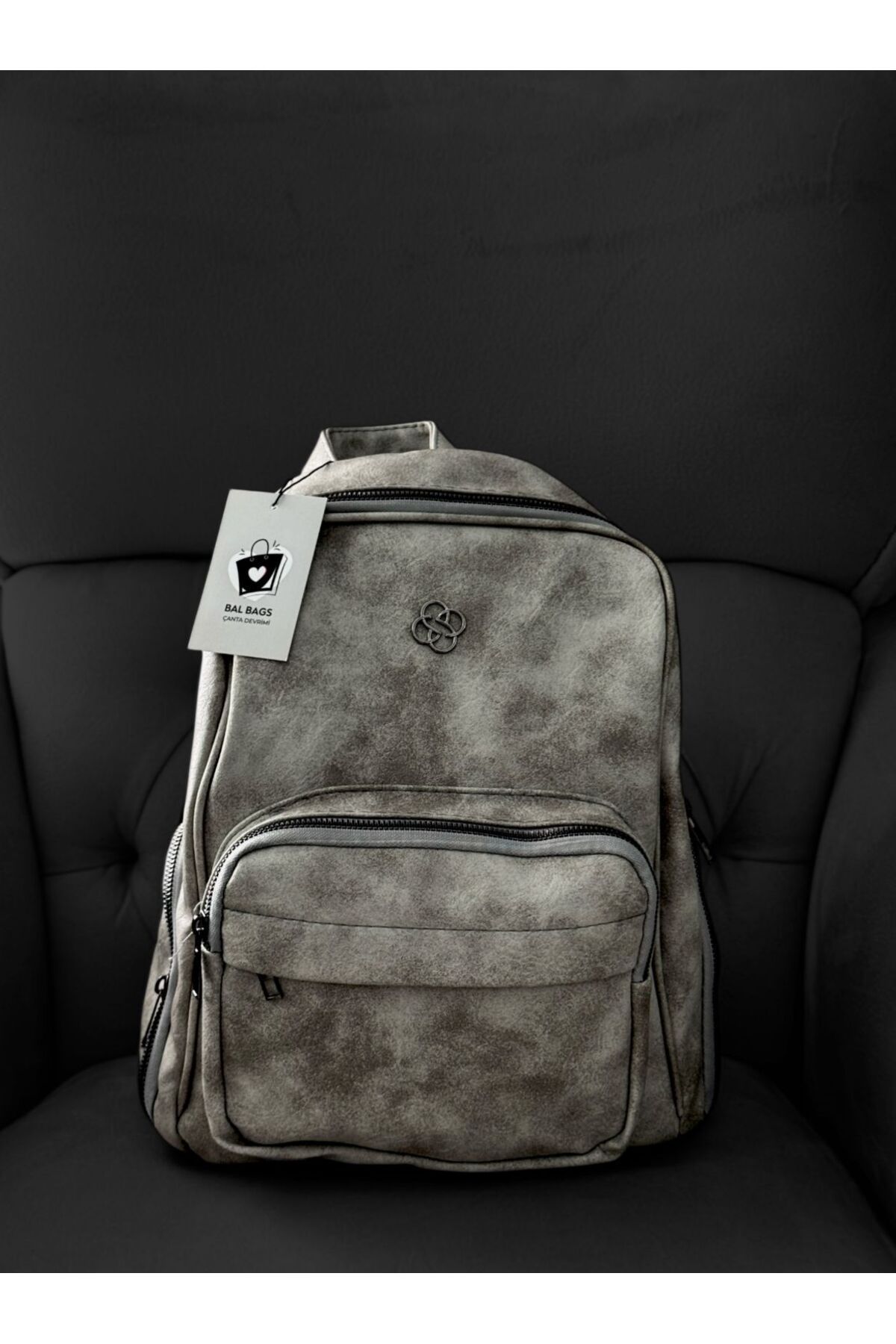 bag KADIN KALİTELİ ORTA BOY YUMUŞAK SUNİ DERİ SIRT ÇANTA