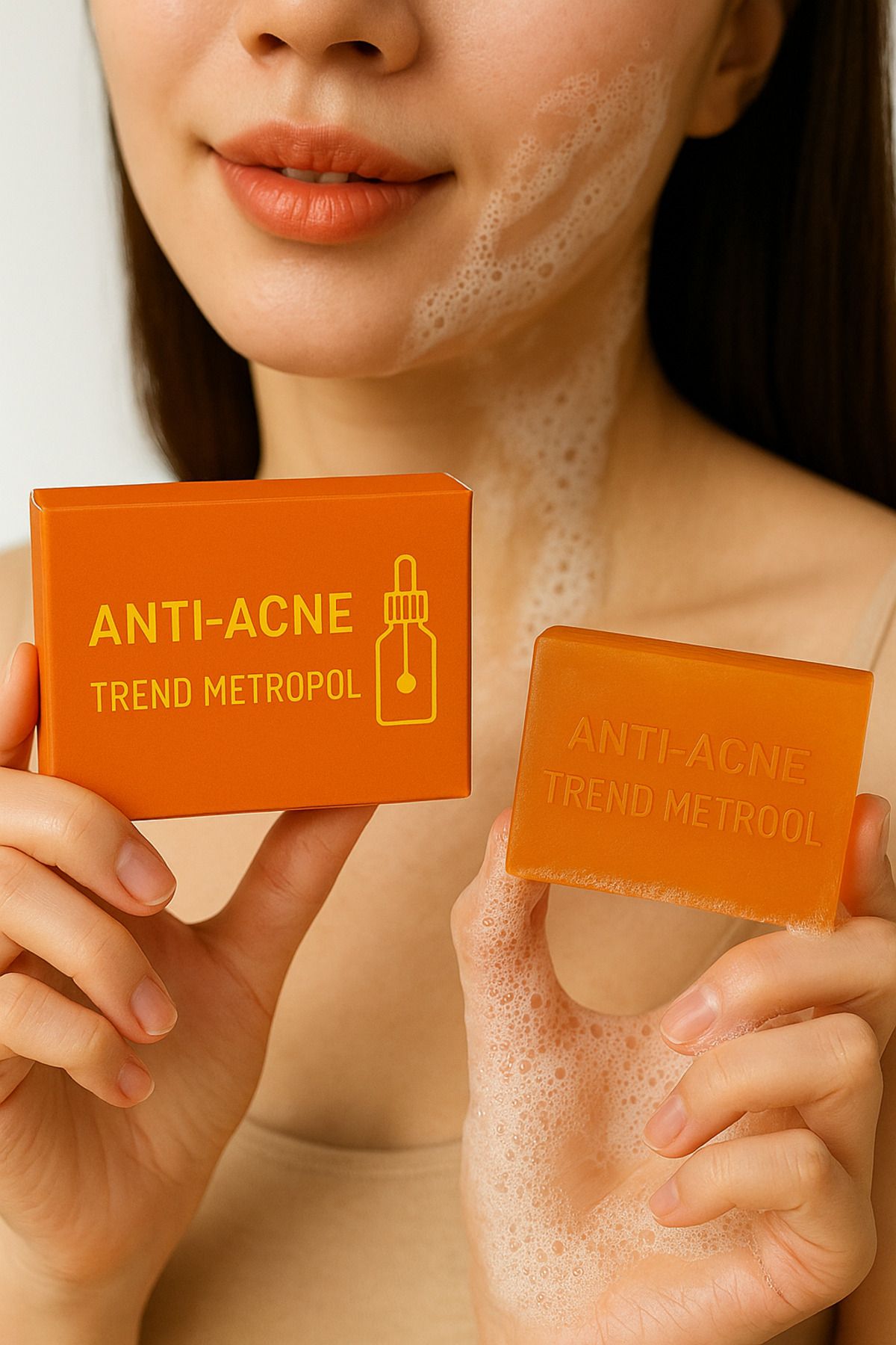 Kojic-صابون حمض الكوجيك صابون حمض الكوجيك المضاد للعيوب مع تأثير الكركم وحمض الكوجيك 1