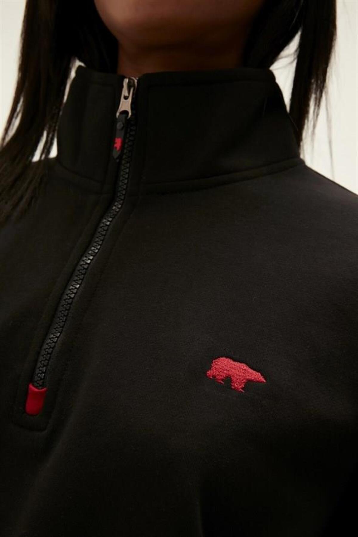 Bad Bear 22.04.12.004-c01 Scarlette Half Zip Kadın Sweatshirt görsel 2