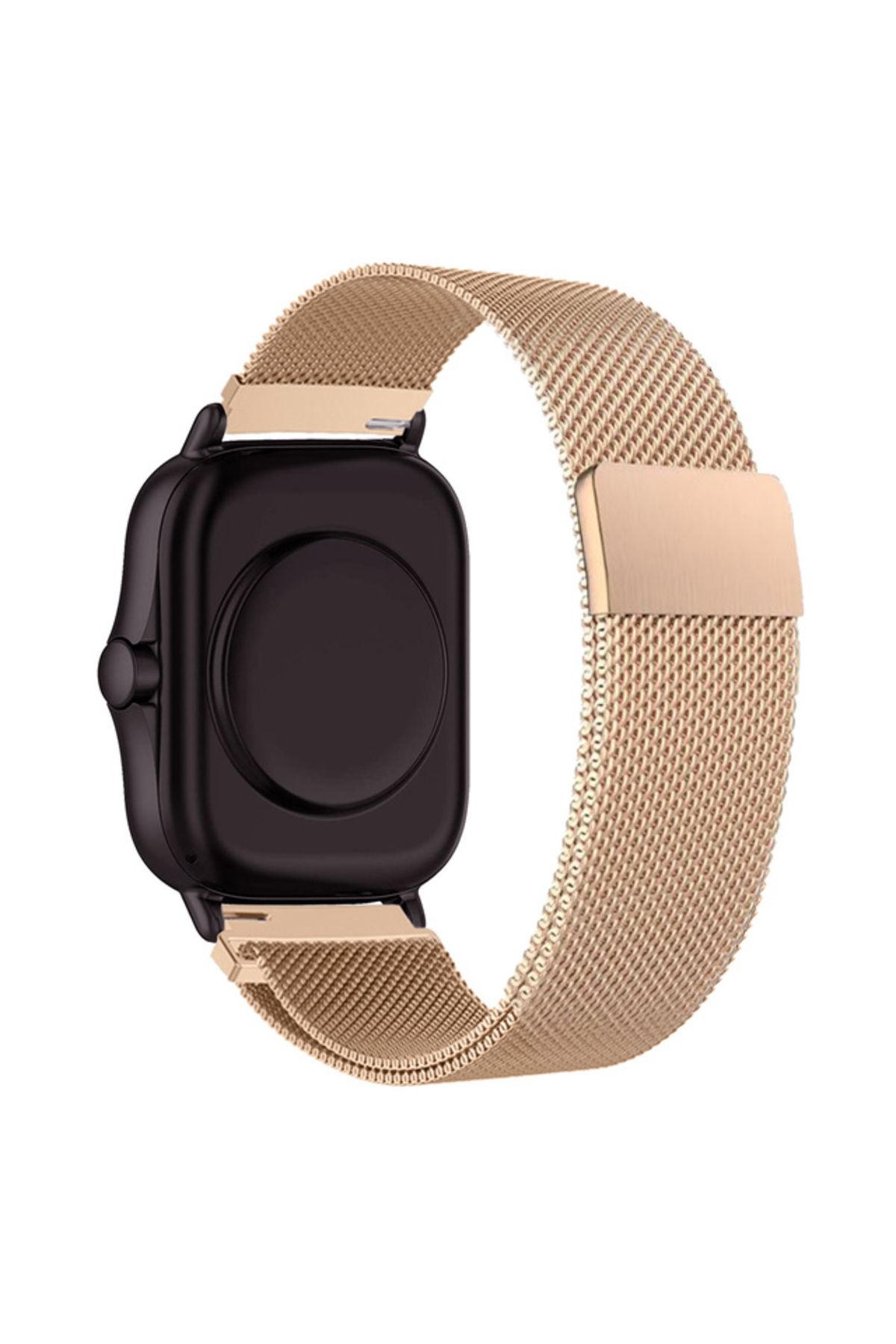 REDz Accessories Curea Ceas Inteligent Milanese Loop, Pentru Huawei Watch Gt Samsung Galaxy Watch, Auriu-roz - 22 Mm - One Size