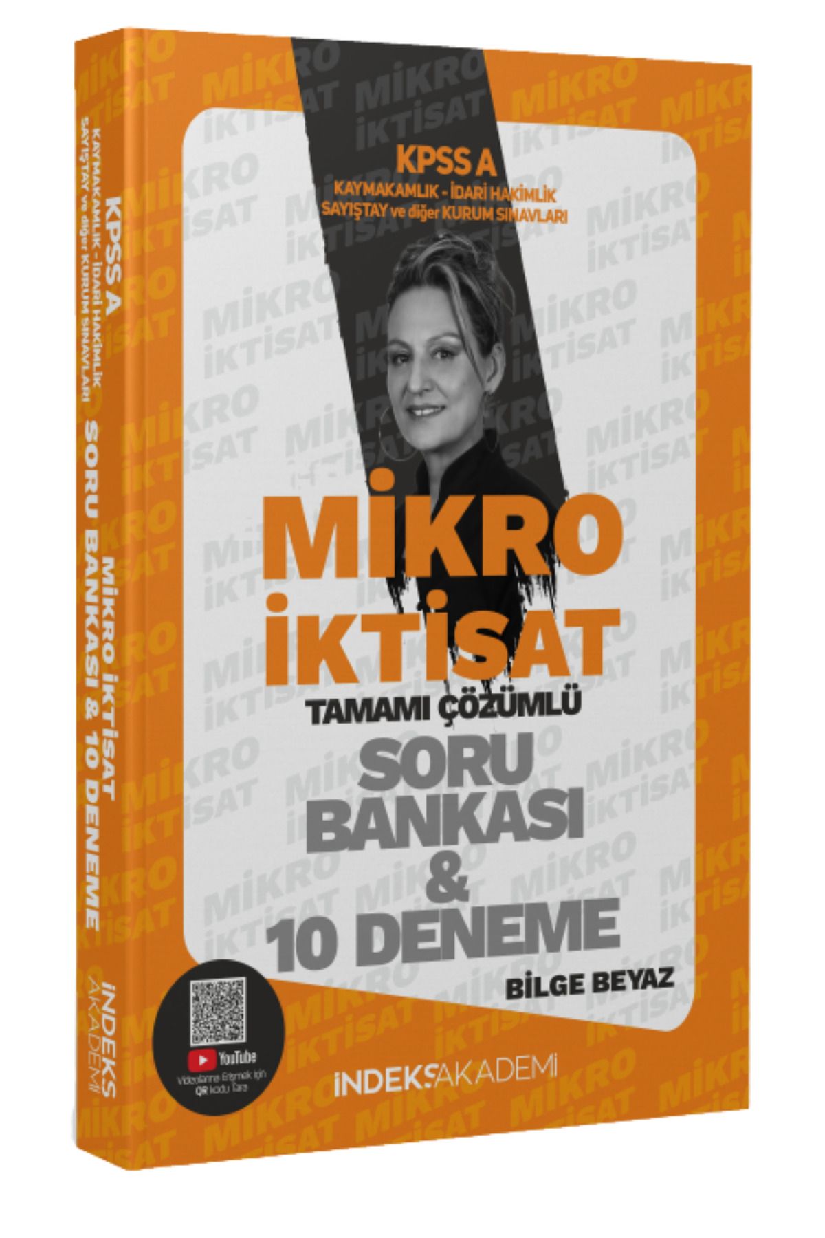 İndeks Akademi KPSS A Grubu Mikro İktisat Tamamı Çözümlü Soru Bankası ve 10 Deneme Çözümlü - Bilge Beyaz