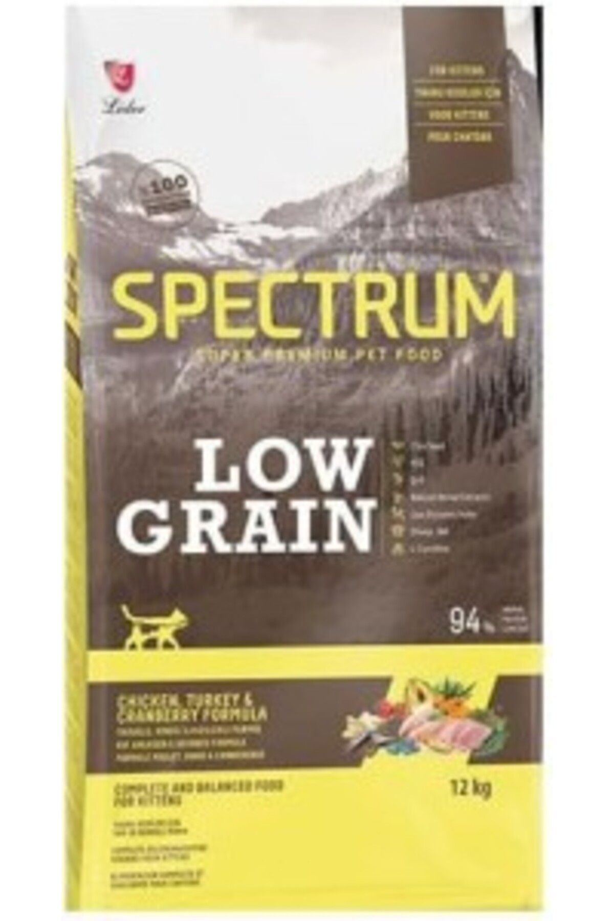 Orqinel Spectrum LG Tavuk Hindi Yavru Kedi 12 Kilogram
