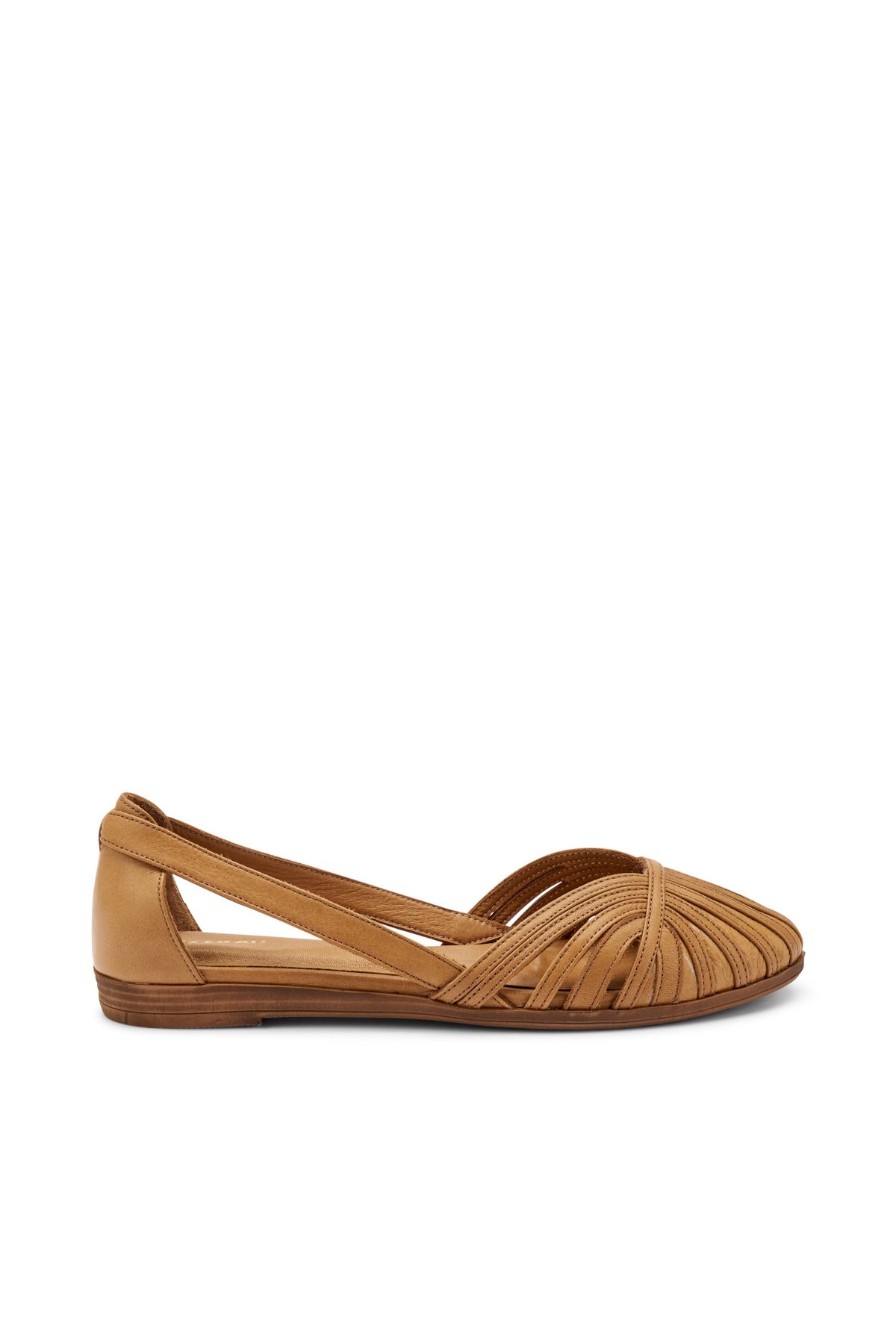Frau Kadın / Kız Babet 03P4 Frau FEATHER Caramello