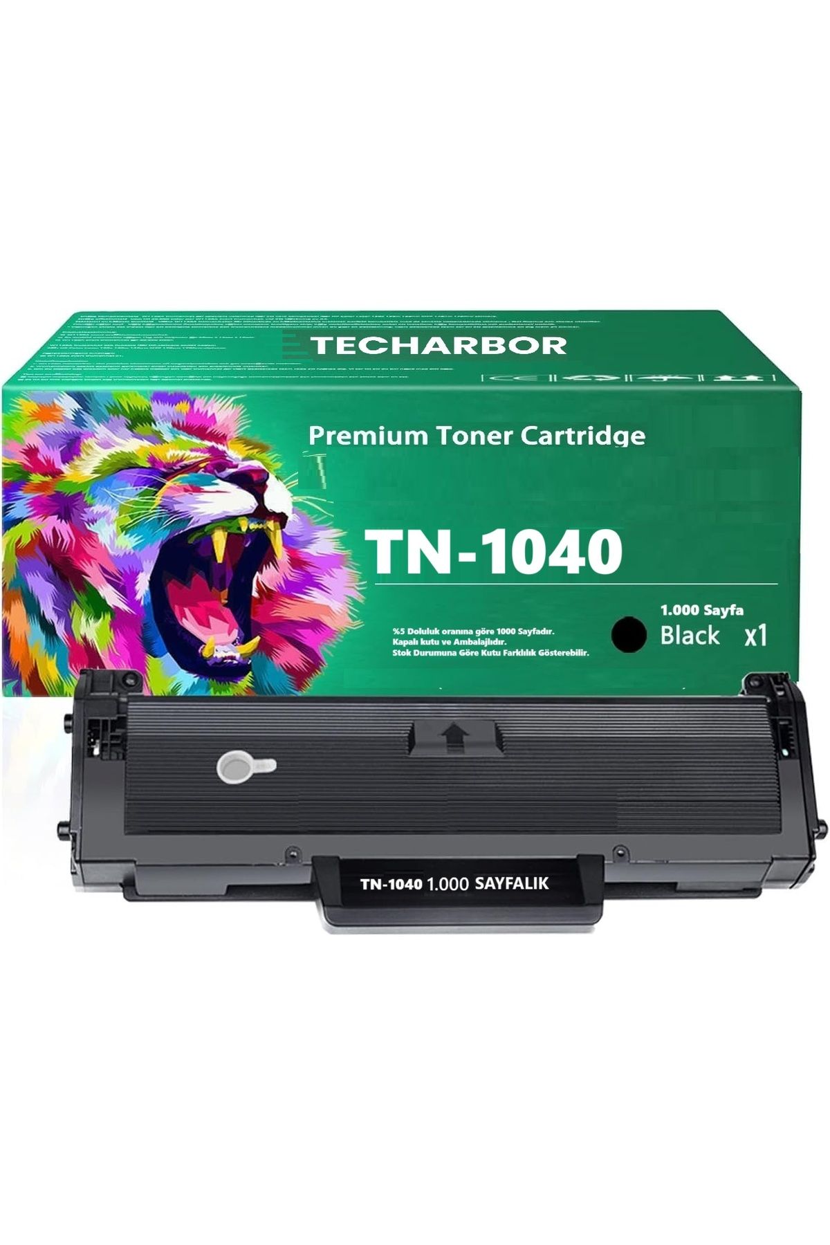 TecHarbor Brother MFC-1911W,HL-1111,HL-1211W Yazıcı Uyumlu Muadil Toner 1040 %100 uyumlu Sıfır Kapalı kutulu