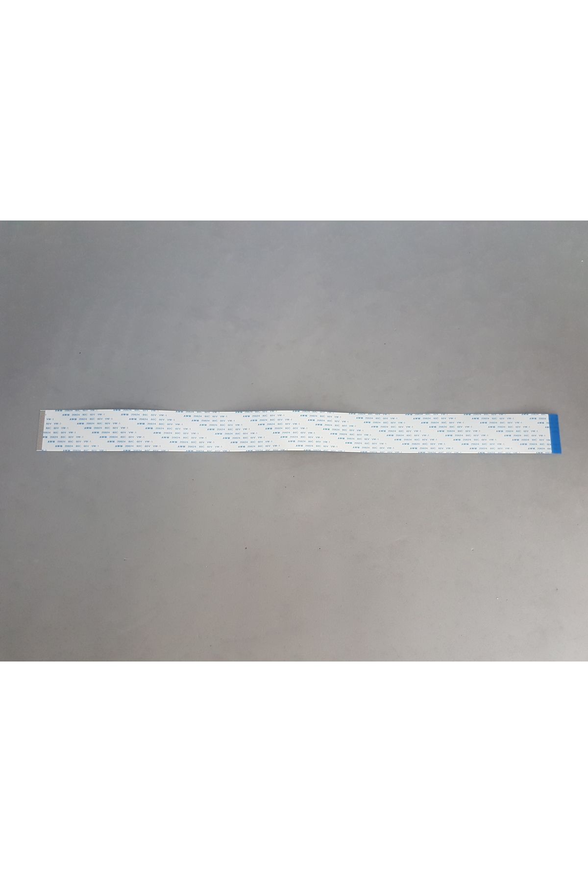FFC 30 Pin 40cm Ters 1mm Adımlı Esnek Flex Kablo Awm 20624 80c 60v Şerit Fleks Film