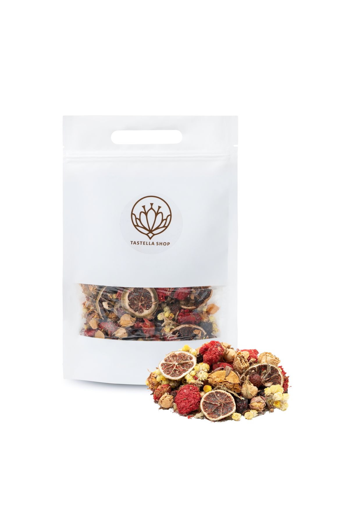 Tastella Shop Osmanlı Çayı (750gr), Lüks Kalite, Katki Maddesiz Osmanlı Çayı, Osmanlı Çayı Bitkisel Çay Karışımı