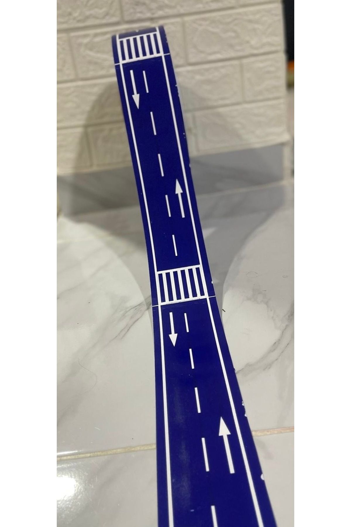AYSAN ETİKET OtoBant Oto Yol Etiketi Oyun Bantı Lacivert Renk 7cm X 10metre