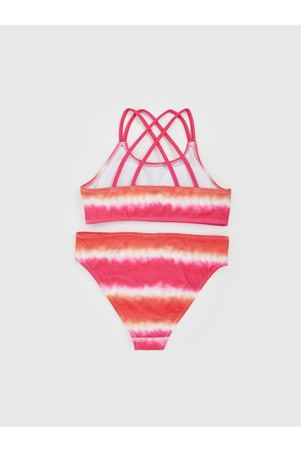 LC Waikiki LCW Kids Hızlı Kuruyan UV Korumalı Kız Çocuk Bikini (S5) fotoğrafı 2 (önizleme)