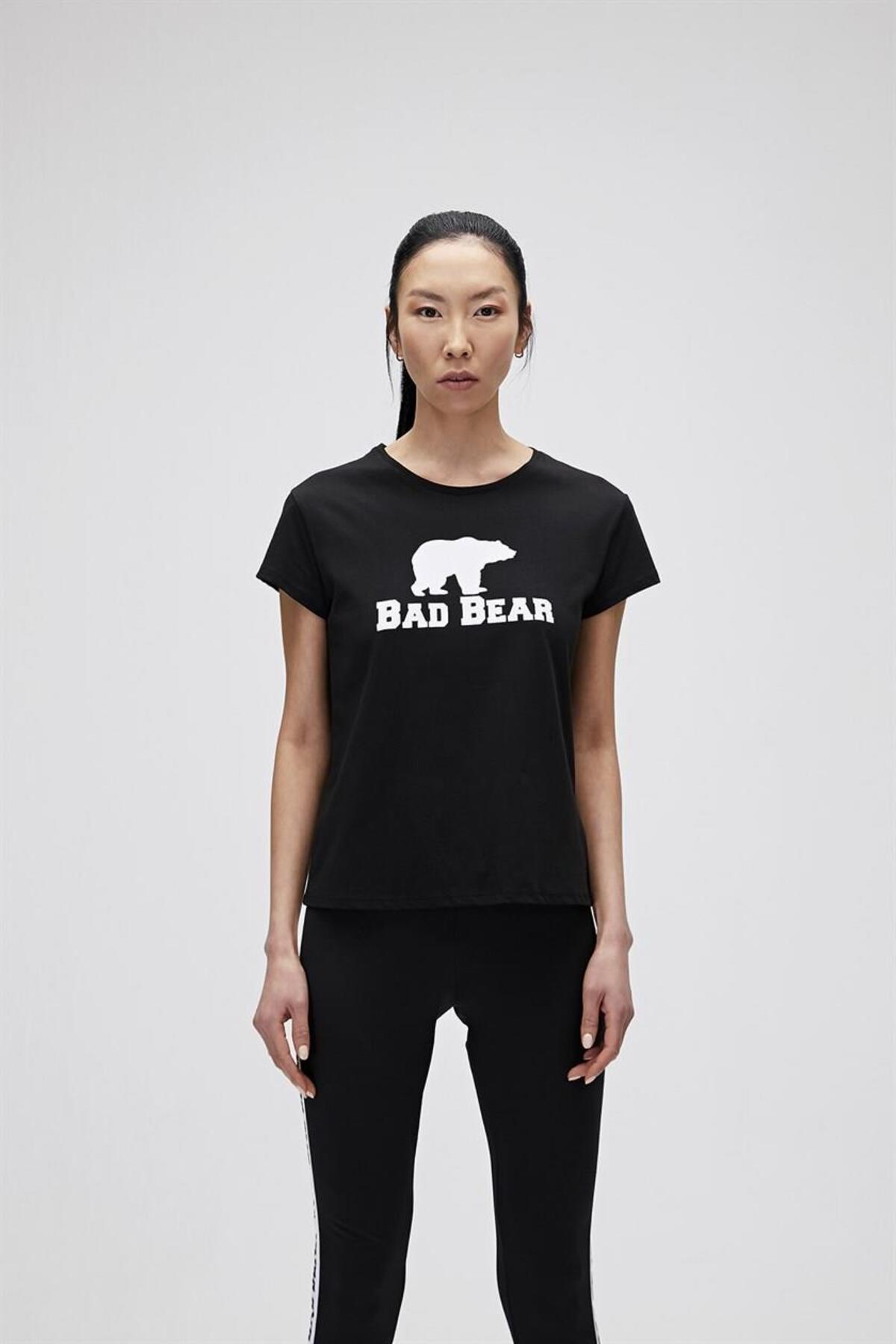 Bad Bear 21.03.07.010-c01 Logo Tee Kadın T-shirt görsel 3