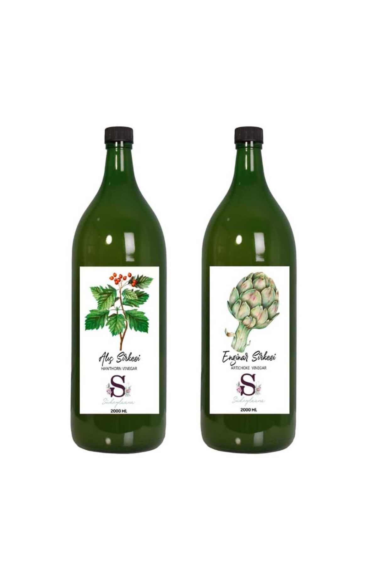 Süheylaana Doğal Alıç Sirkesi 2000 Ml - Doğal Enginar Sirkesi 2000 Ml