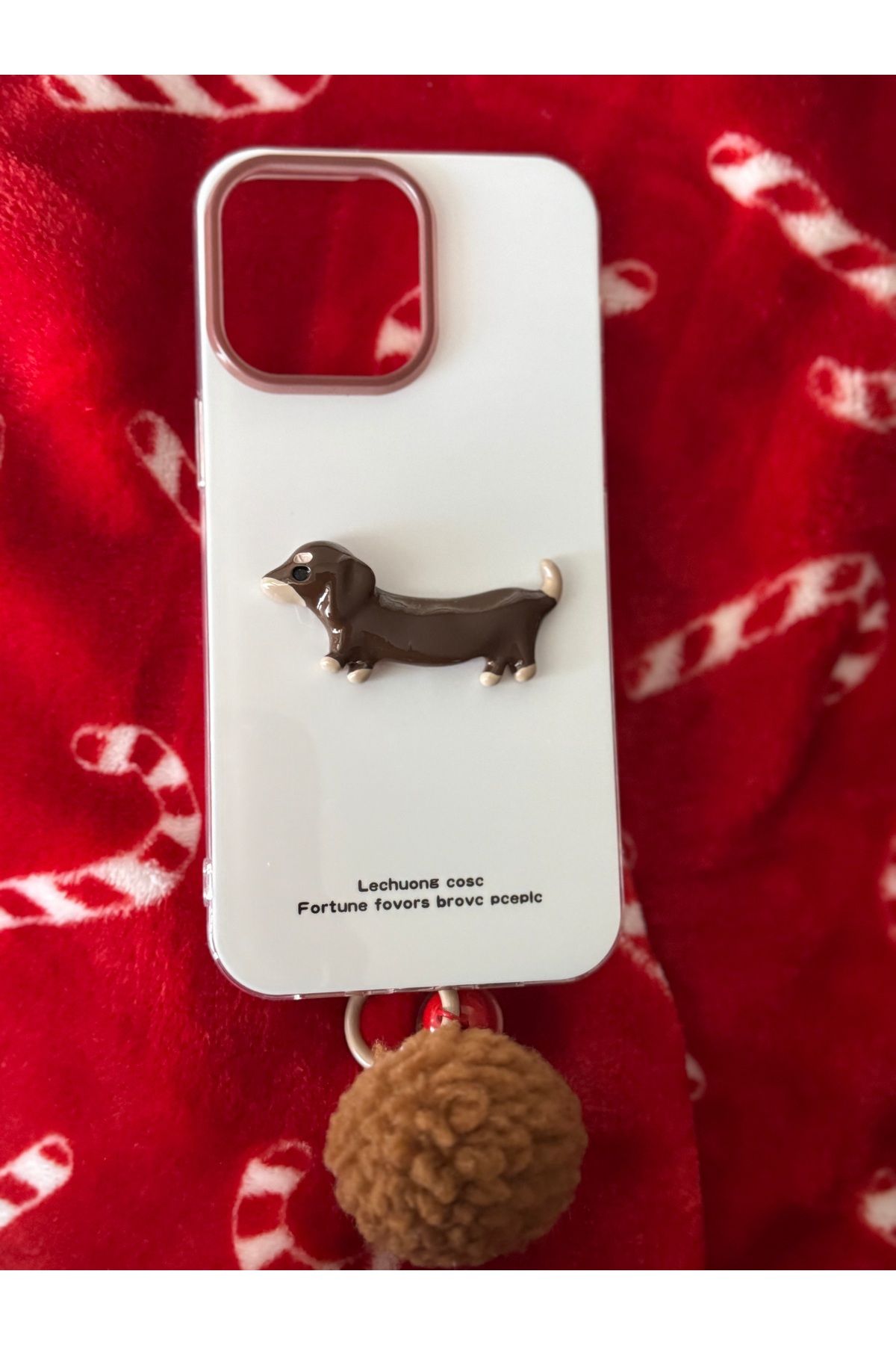 FİŞNEİLETİŞİM İPHONE 15 PROMAX UYUMLU AKSESUARLI DOG KILIF