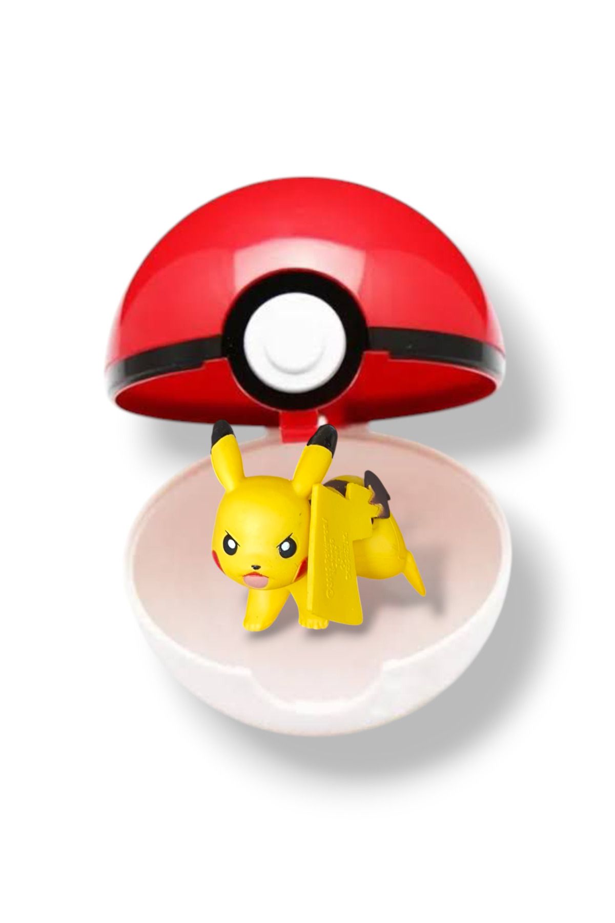 NB market Pikachu figür oyuncak ve poketopu set. Pokemon figür pokeball ve Pikachu figür set