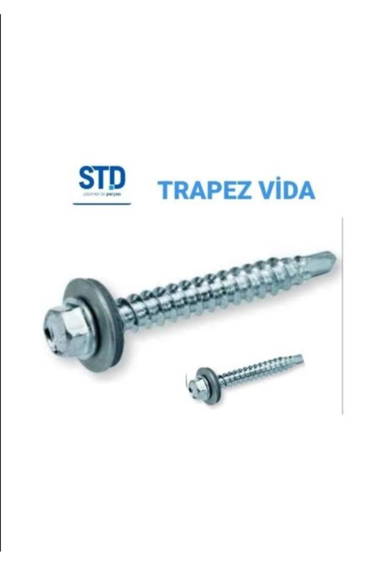 Std Trapez Çatı Vidası 5,5x60 (150 li paket)