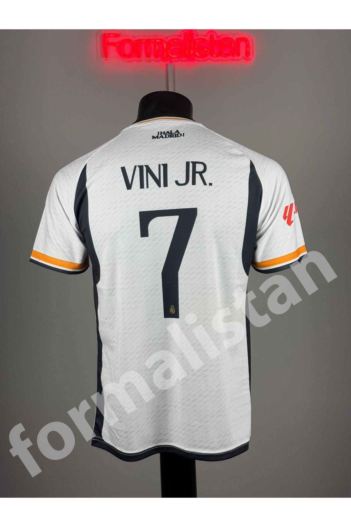 Quaxram Rê.âl-Mâdrid Vini jr Yetişkin Futbol Forması - WHİTE