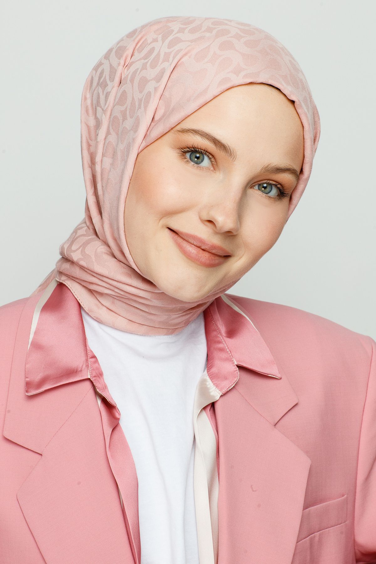 VALORSCARF Pamuk Şekeri Bloom Desen Şal