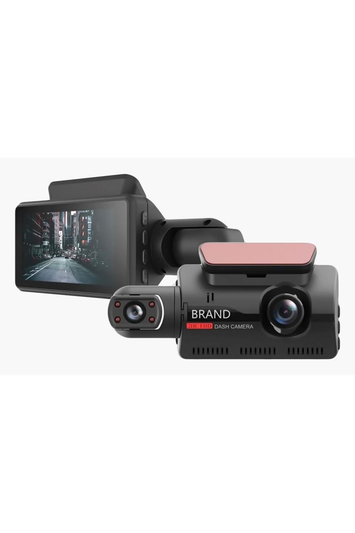 EN SİGA FULL HD 1080P ÇİFT KAMERA 3.5" IPS EKRAN ARAÇ İÇİ KAMERA