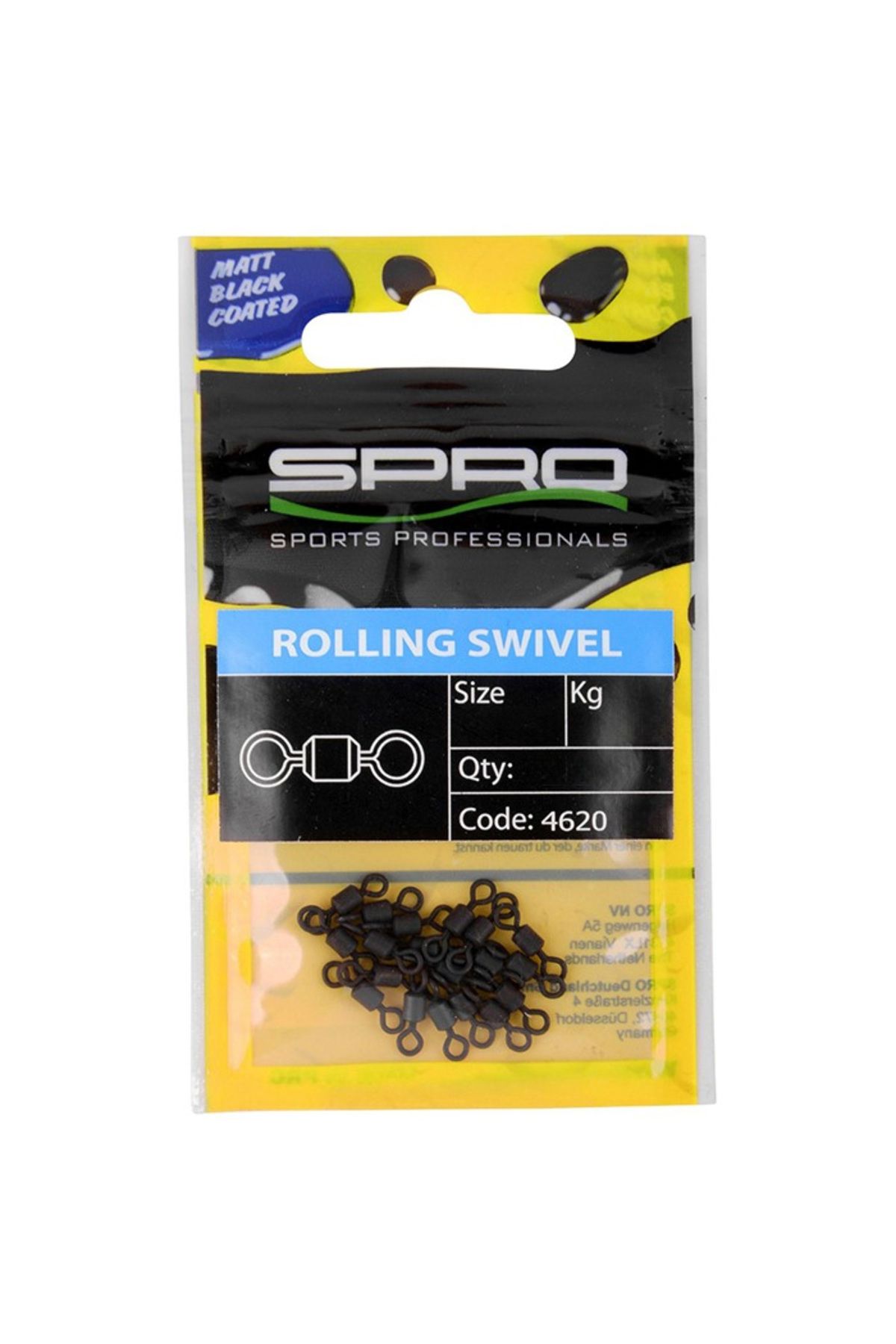 Spro Rolling Mat Siyah Fırdöndü NO:1