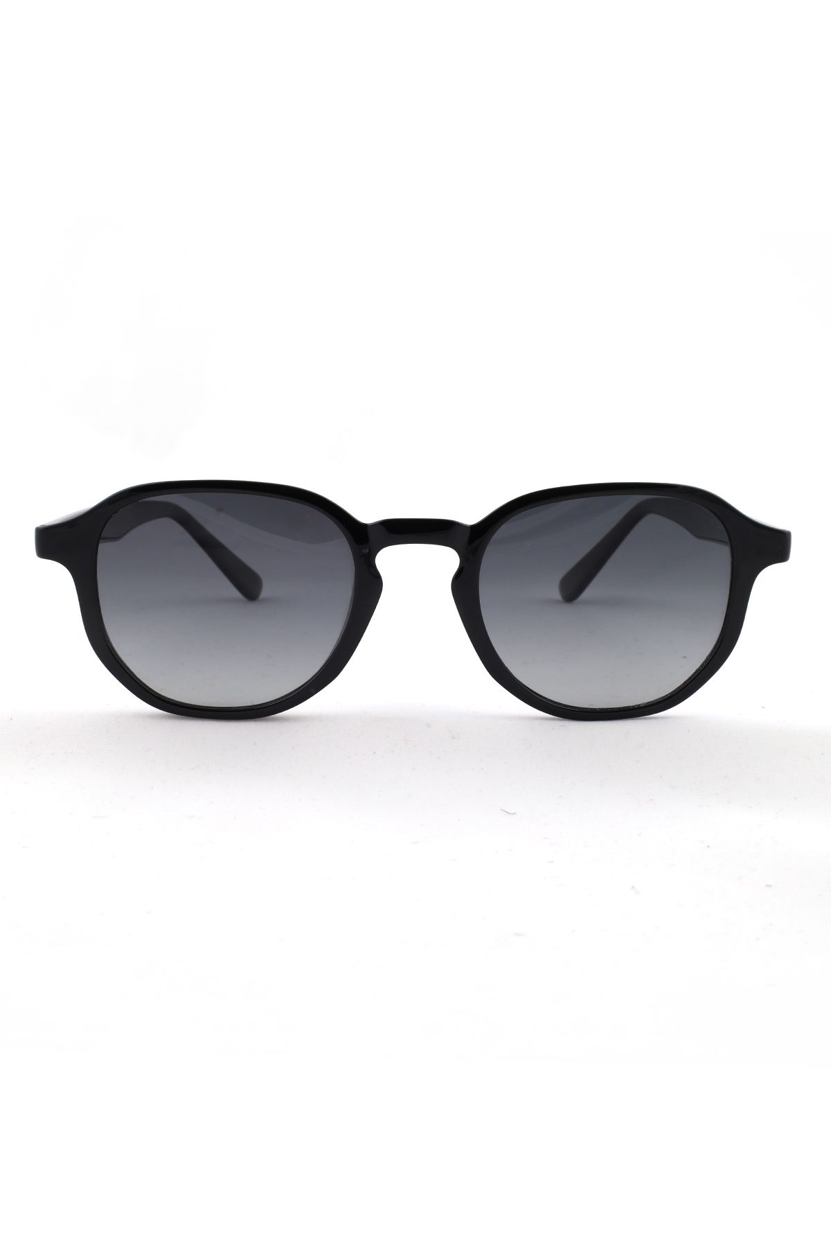 Barcelona B-5025-c09 Unisex Güneş Gözlüğü Siyah Kemik Çerçeve Füme Cam