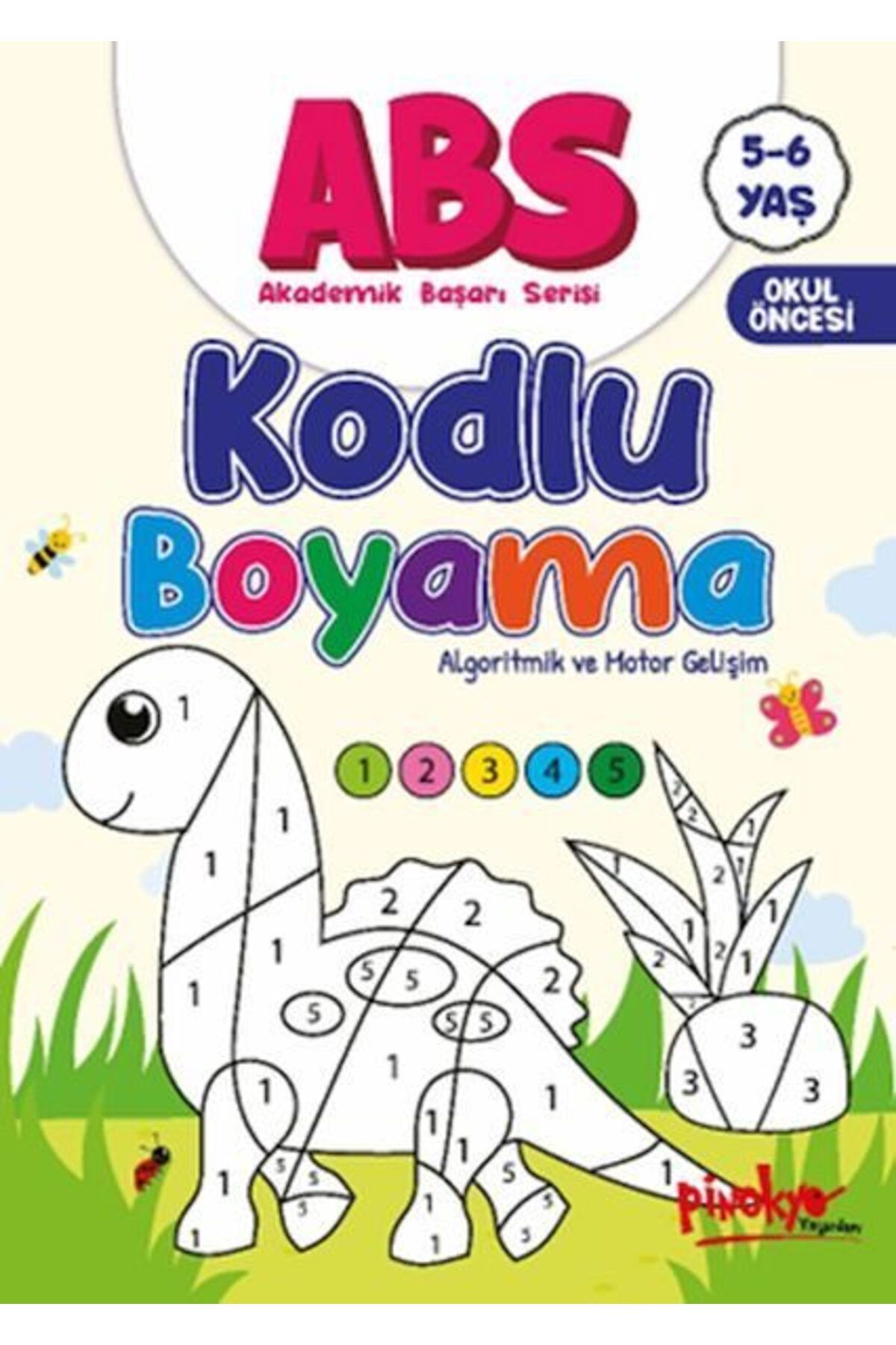 Destek Yayınları ABS 56 Yaş Kodlu Boyama