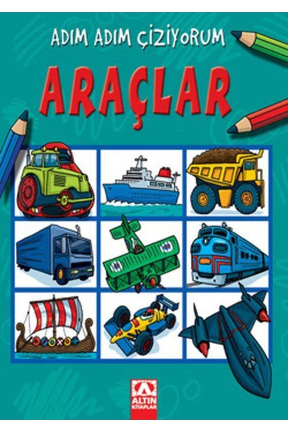 Destek Yayınları Adım Adım Çiziyorum Araçlar