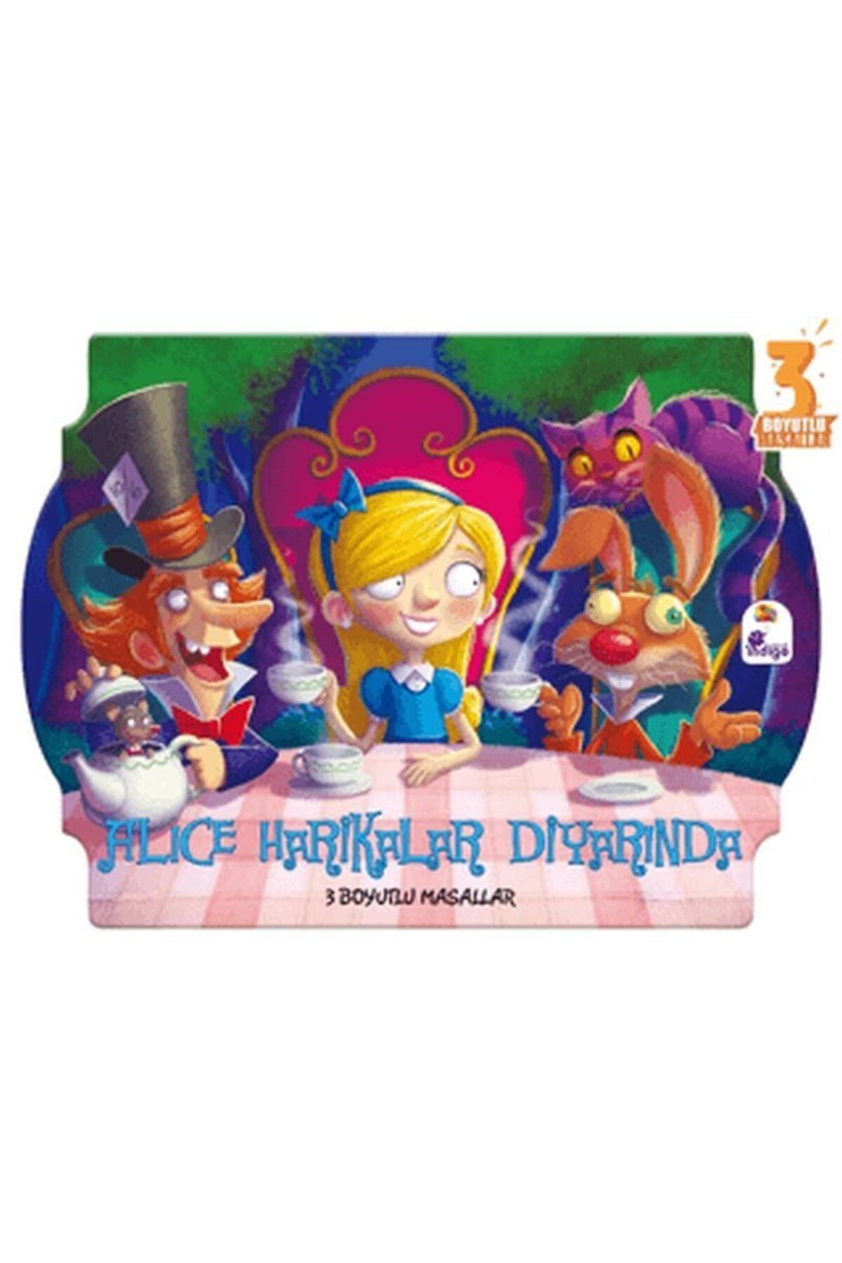 Destek Yayınları Alice Harikalar Diyarında 3 Boyutlu Masallar