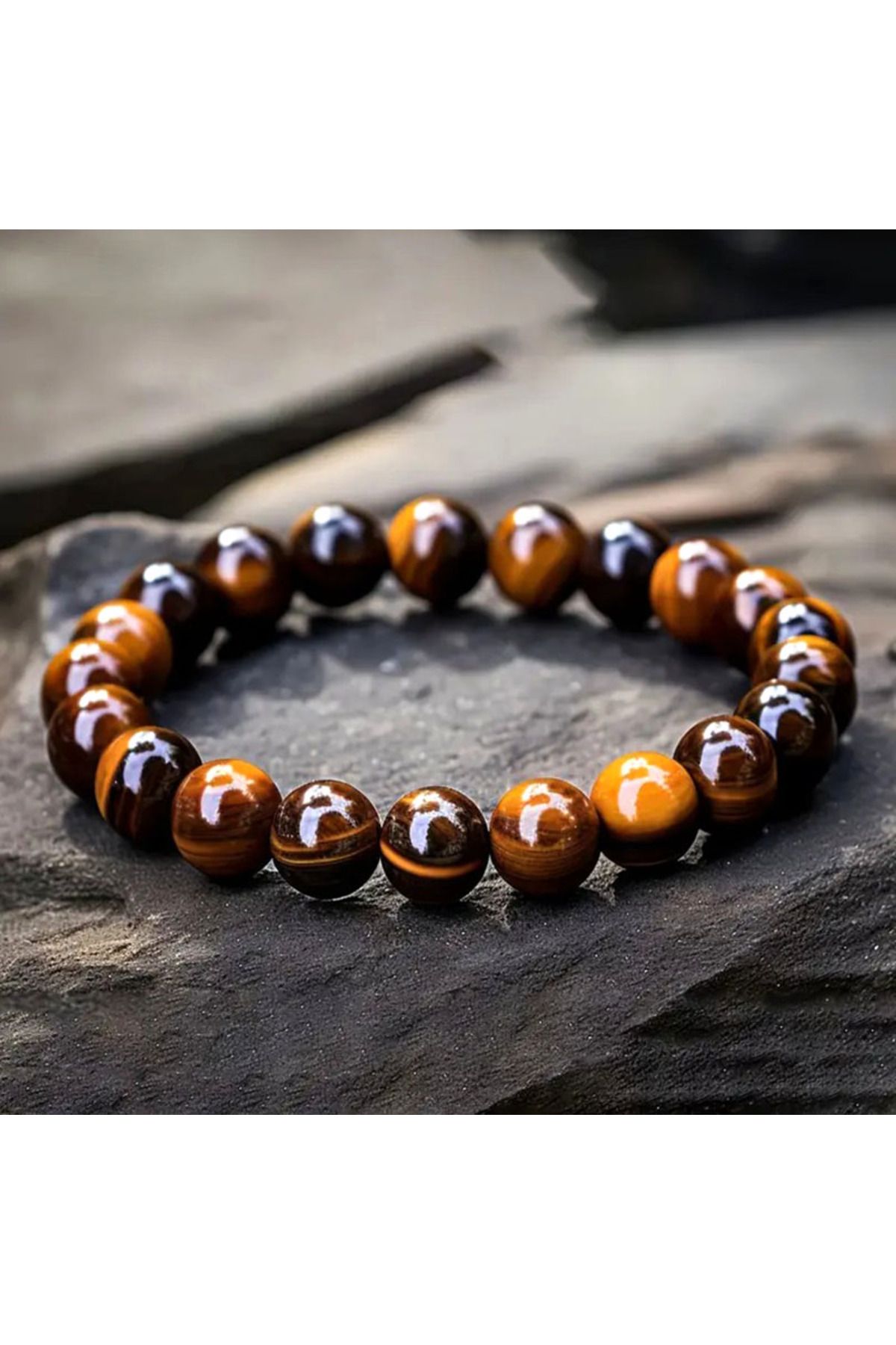 Buhara Stone KAPLAN GÖZÜ BİLEKLİK 8MM A+KALİTE ÜRÜN