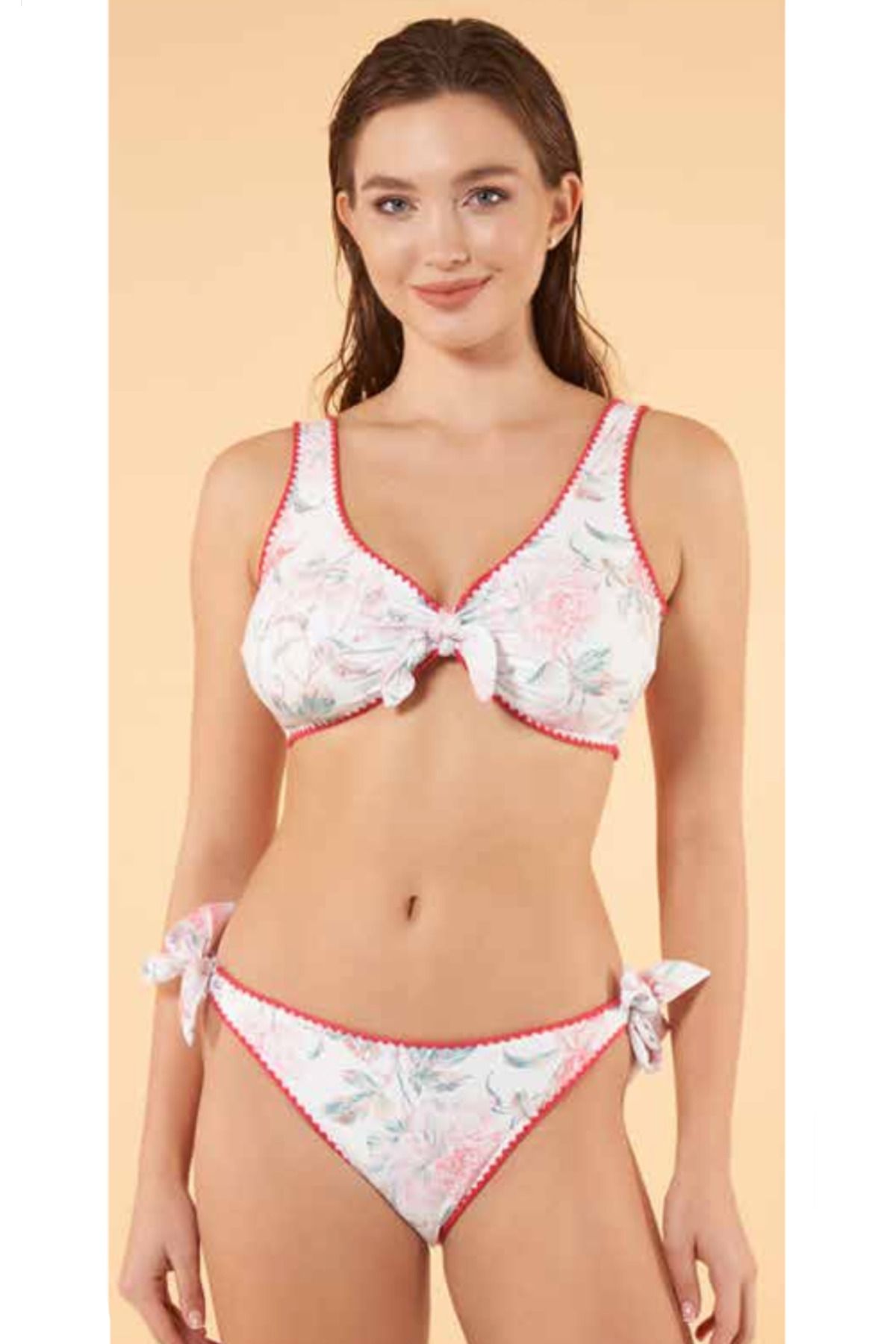 Fily İç Giyim ESTİVA Kroşetalı Empirme Toparlayıcı Bikini Takım