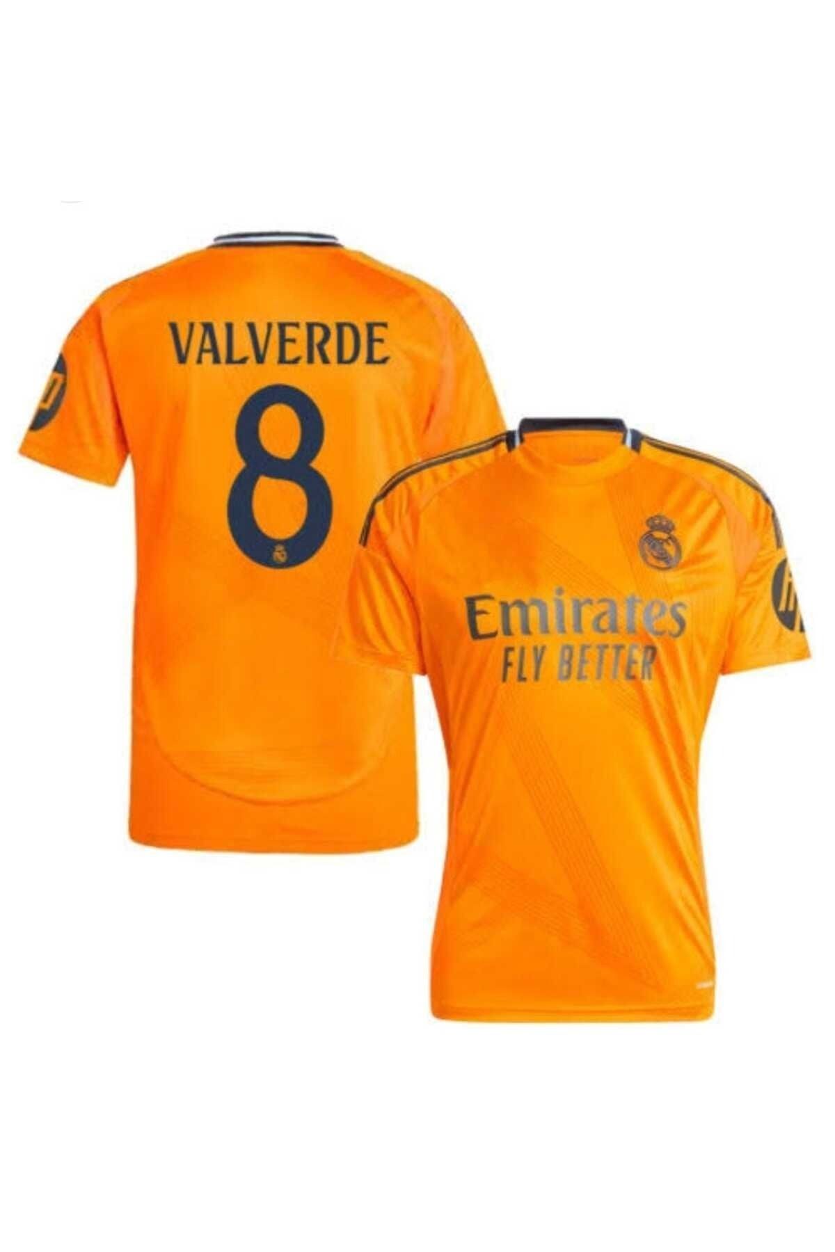 feriköy R.e.a.l Madridd 2024/25 Yeni Sezon Federico Valverde Deplasman Formasıı.