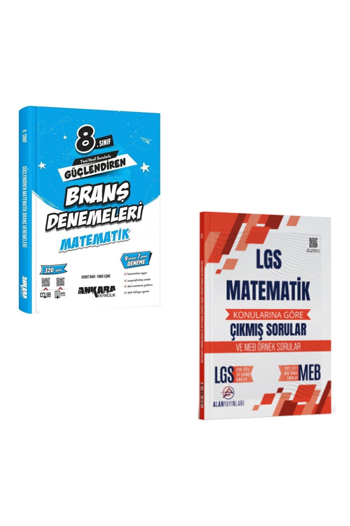 Marsis Yayınları Alan 8. Sınıf LGS Matematik Konularına Göre Çıkmış Sorular ve Ankara 8 Matematik Branş Denemesi