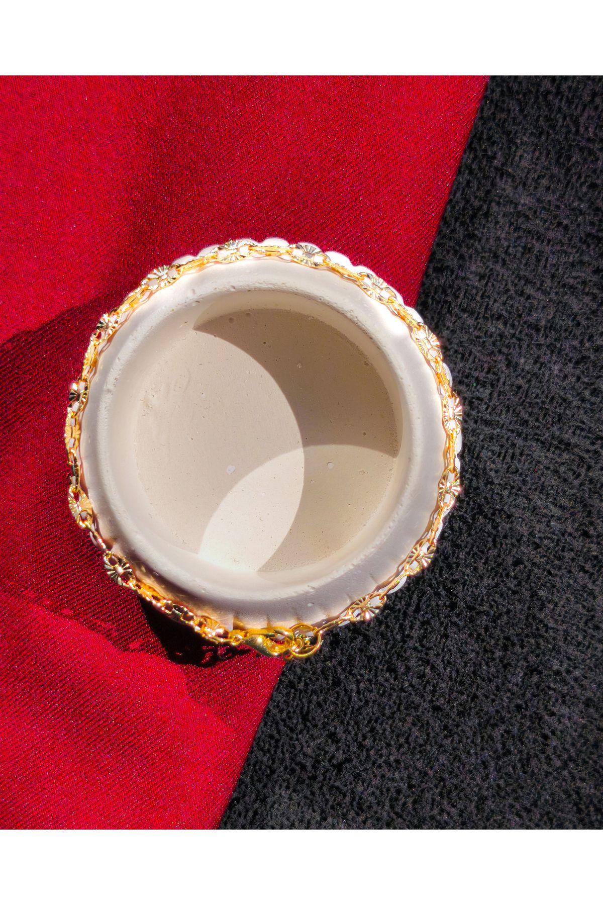 javielle beuline - Gold renginde sade bileklik