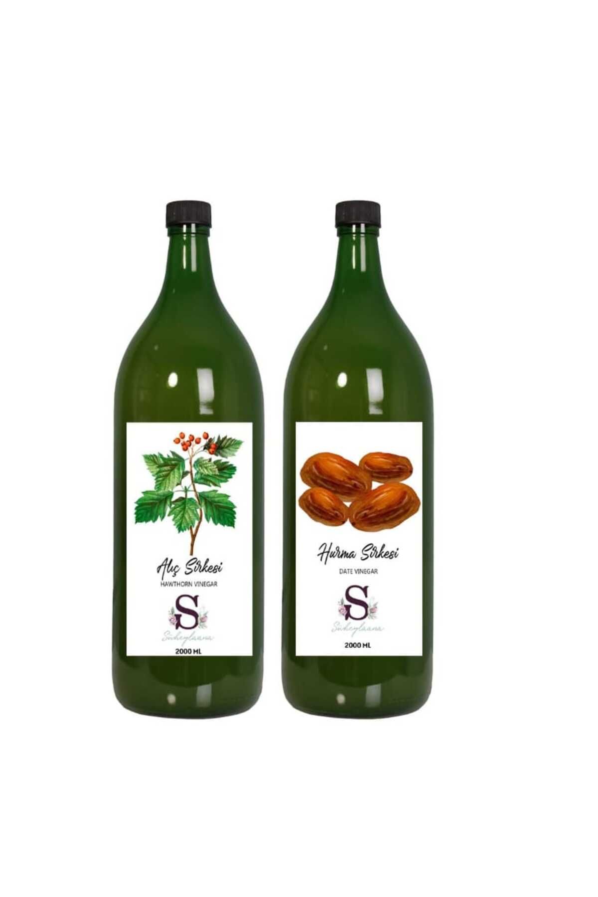 Süheylaana Doğal Alıç Sirkesi 2000 Ml - Doğal Hurma Sirkesi 2000 Ml