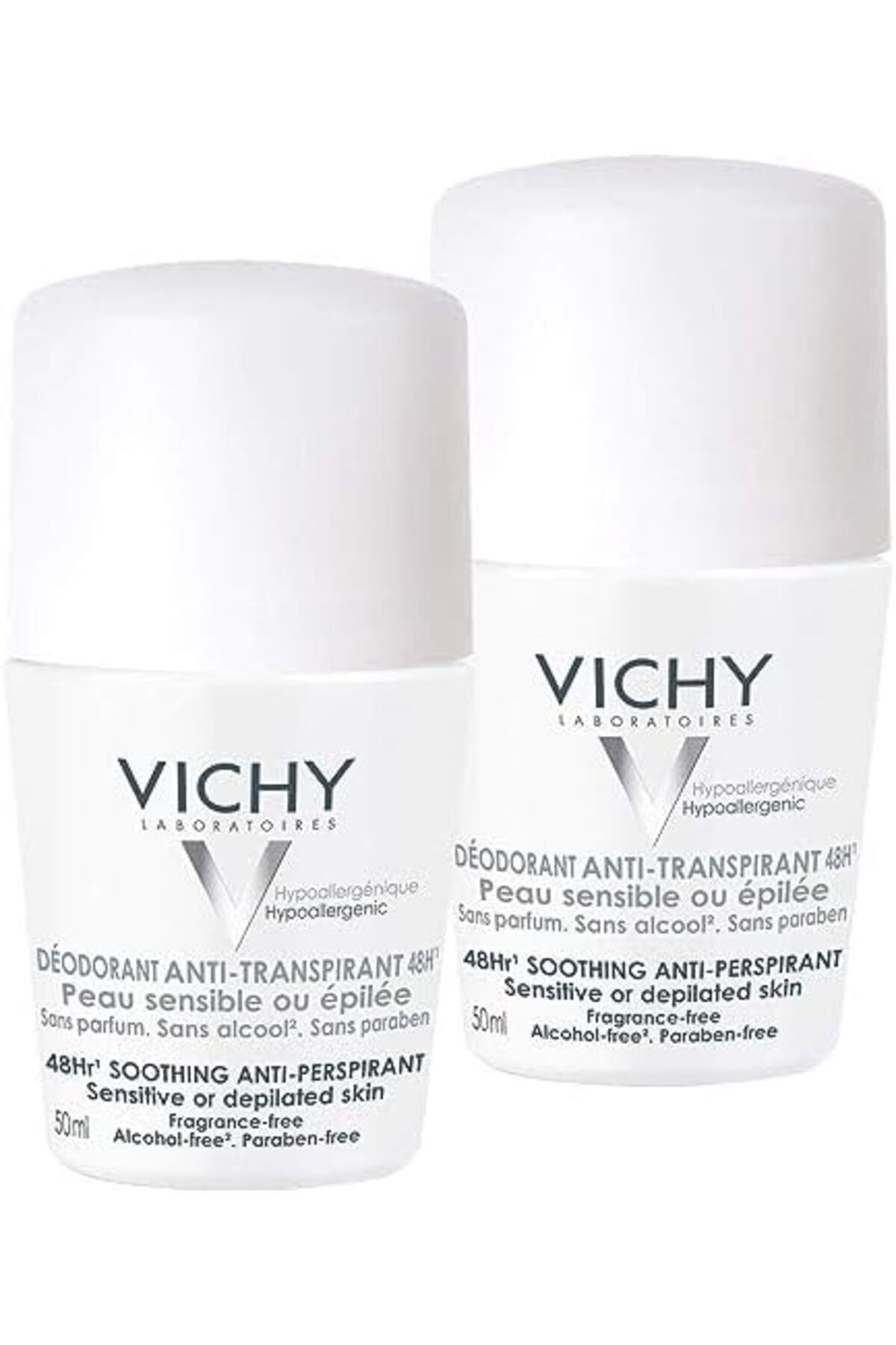 Vichy-Deo Roll-On Sensitive Anti-Trans.48h Double Pour 2 x 50 ml 3