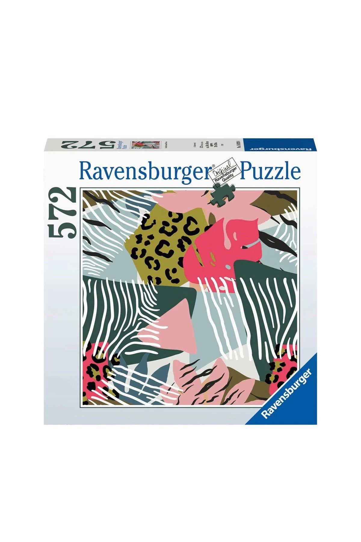 RAVENSBURGER 169290 Ravensburger Hayvan Desenleri 572 Parça Puzzle