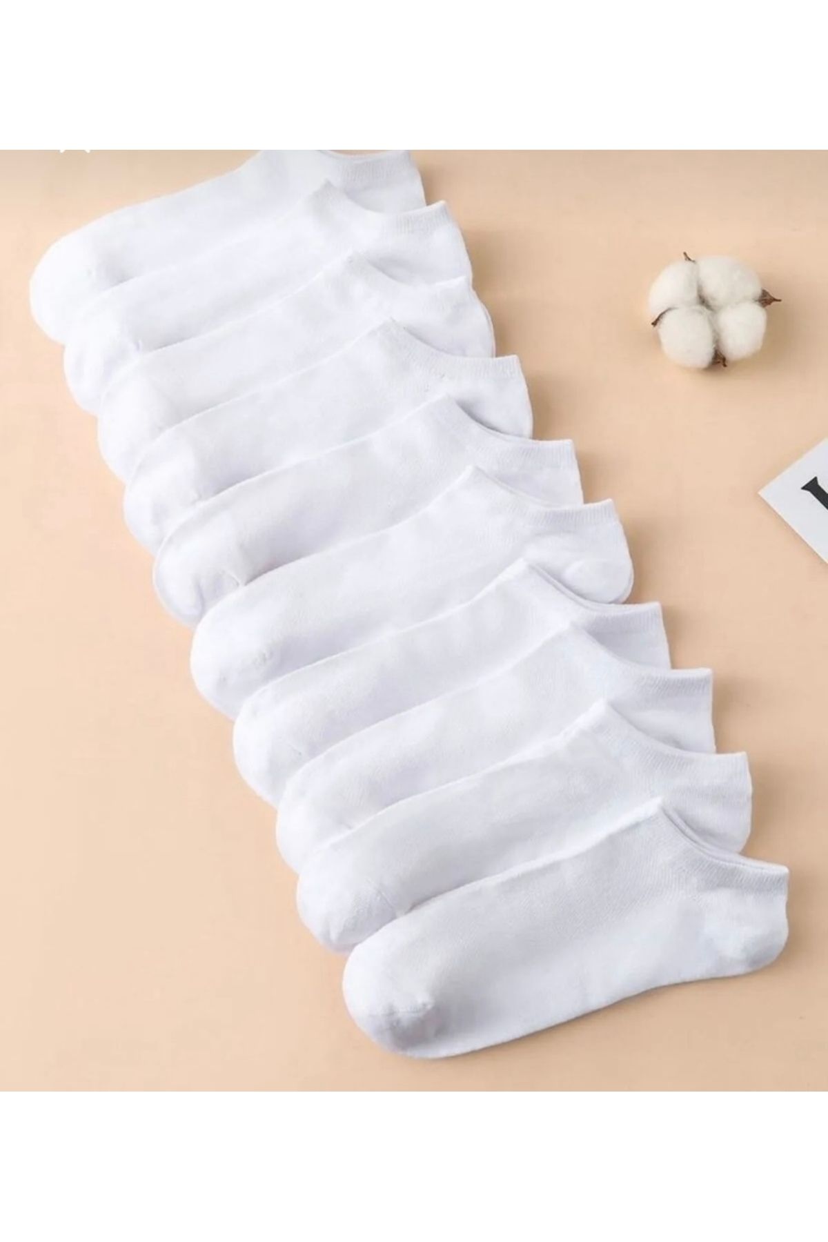 GRİMNİR SOCKS 10 ‘lu Ekonomik Paket Patik Çorap