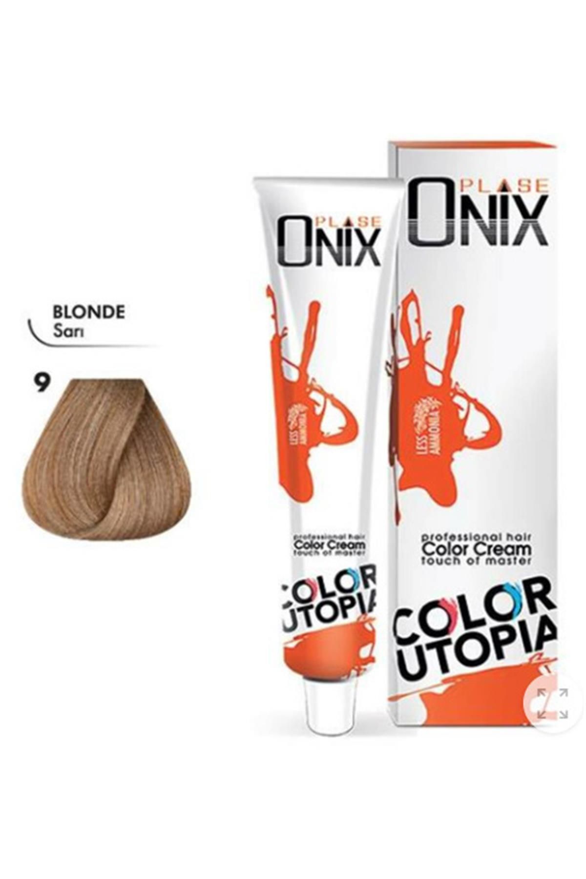 onix ONİX TÜP SAÇ BOYASI & NO:9 SARI