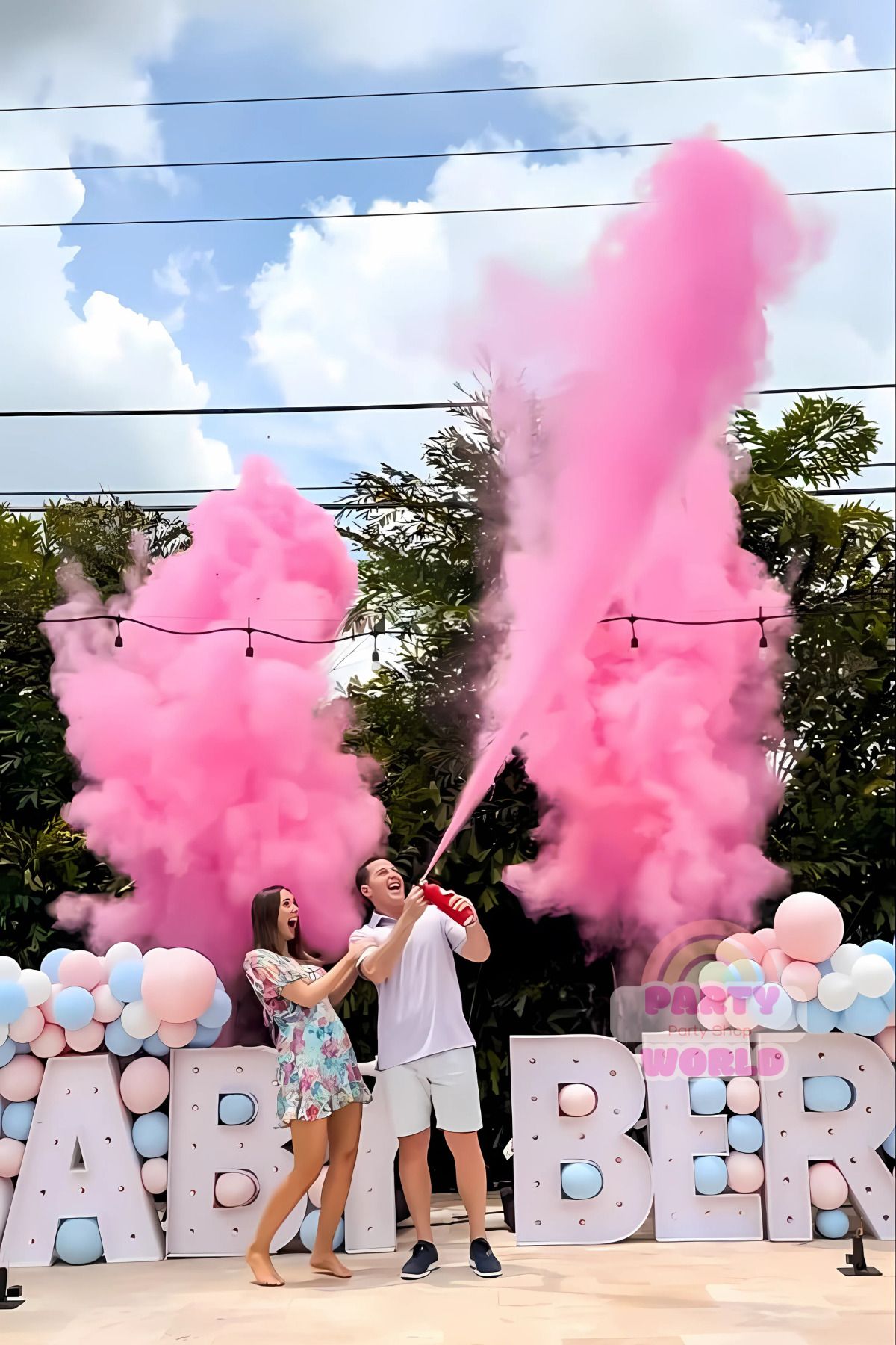 party world Cinsiyet Belirleme Tüpü – Pembe Renk – 1 KG
