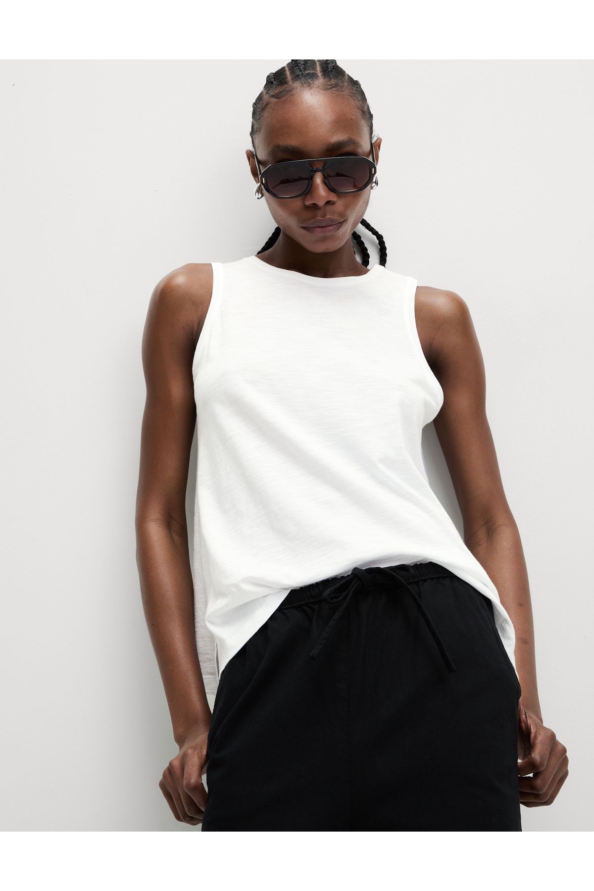 Marks & Spencer Pamuklu Relaxed Fit Atlet