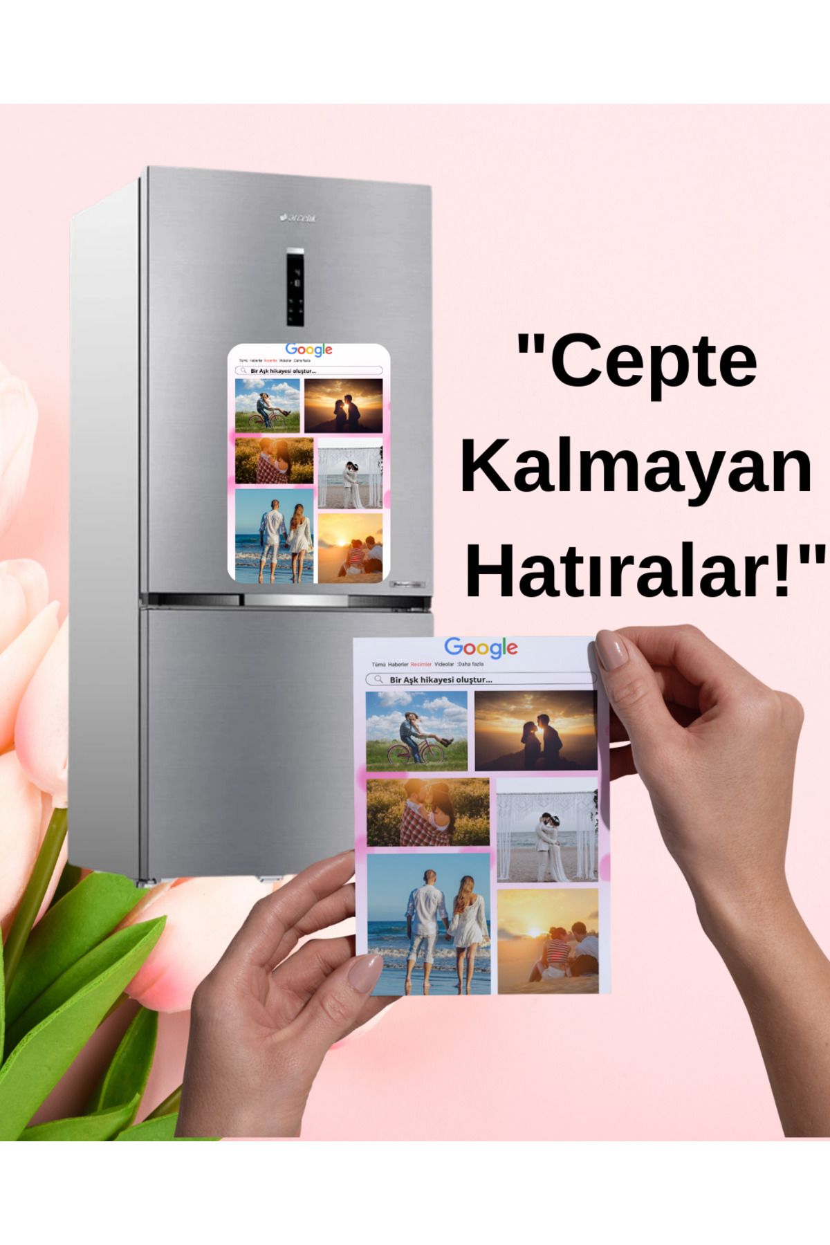 Tasarımistan Bir Aşk Hikayesi Tasarım Fotoğraf magnet