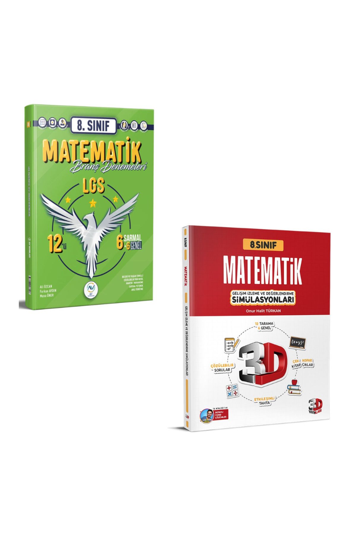 Marsis Yayınları 2025 LGS 3D Matematik Simülasyon ve Av Yayınları 8 Matematik Denemeleri