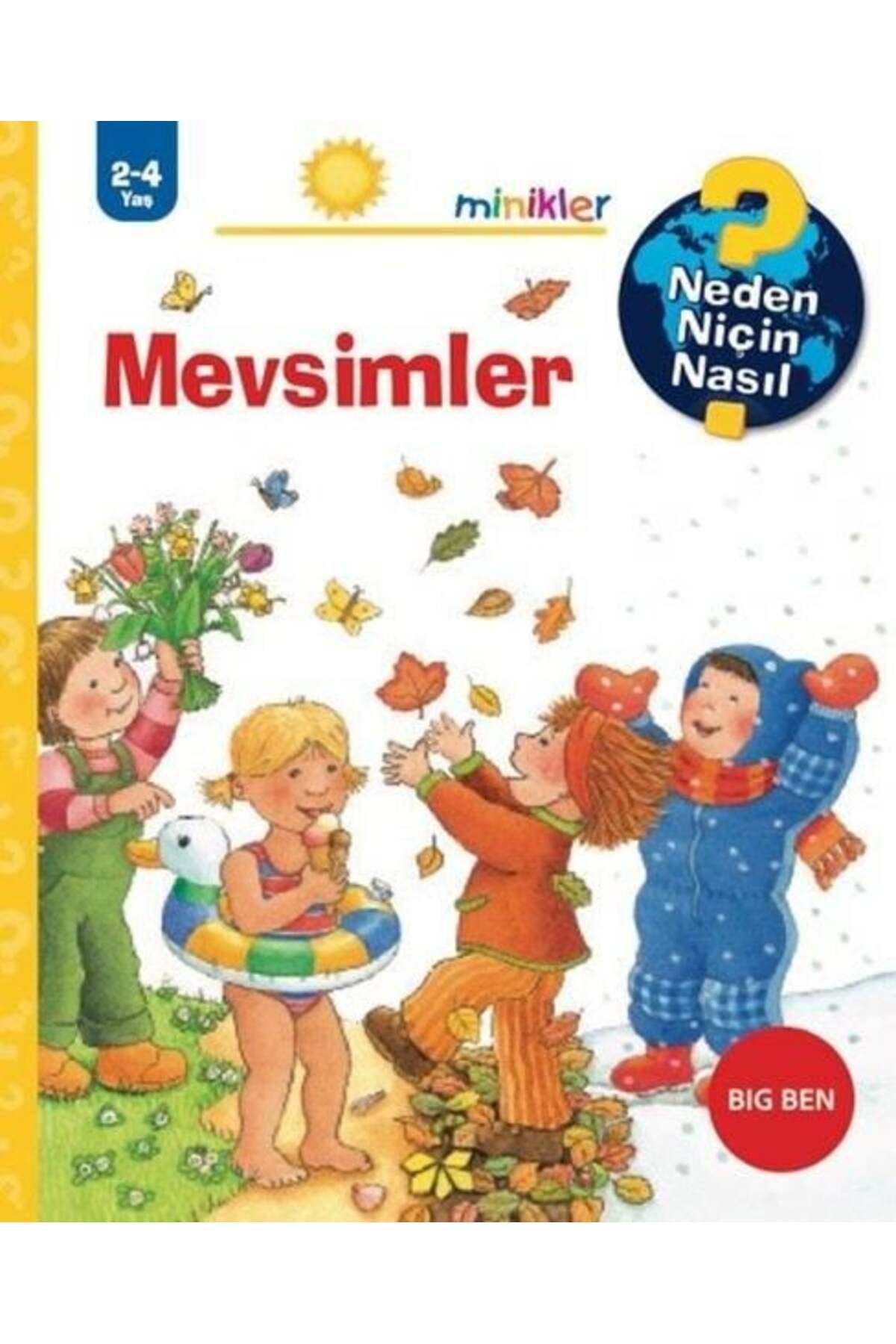 Destek Yayınları Mevsimler Neden Niçin Nasıl 2 4 Yaş
