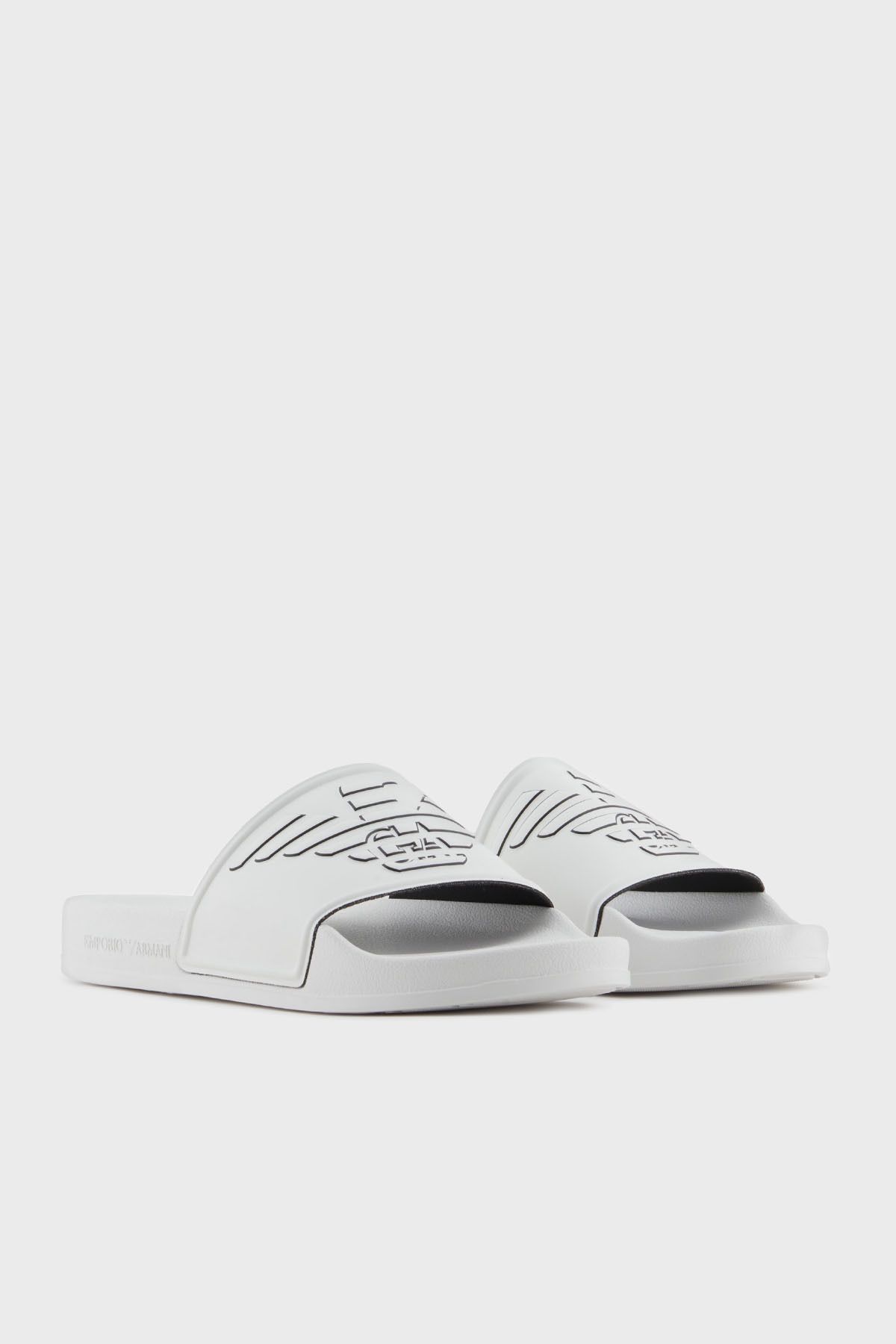 Emporio Armani-Παντόφλες με μονό λουράκι με λογότυπο Unisex ΠΑΝΤΟΦΛΕΣ XVPS11 XR273 T680 2