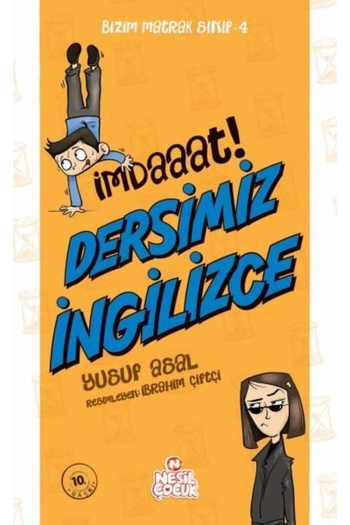Destek Yayınları Bizim Matrak Sınıf Serisi 4 İmdaaat Dersimiz İngilizce