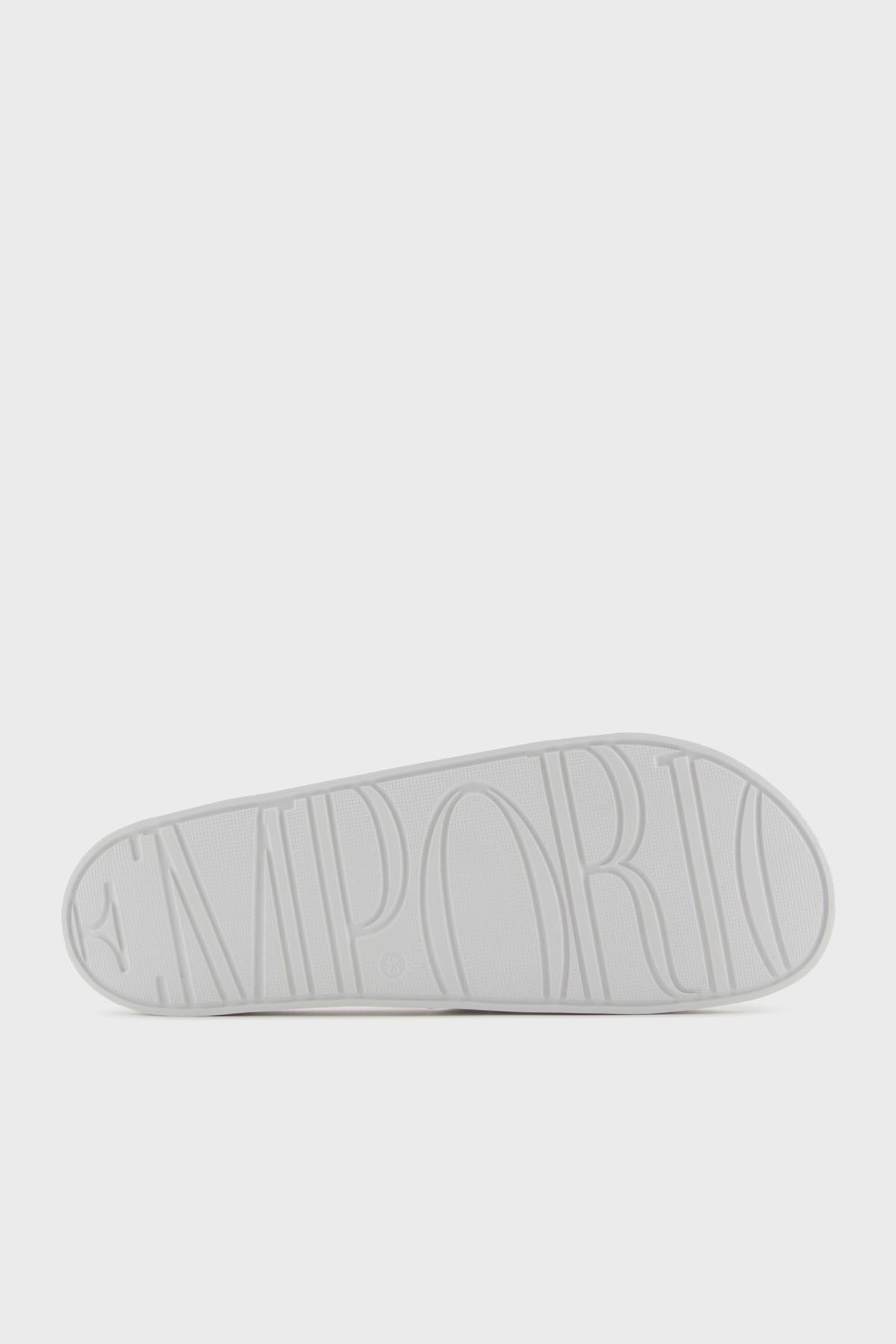 Emporio Armani-Παντόφλες με μονό λουράκι με λογότυπο Unisex ΠΑΝΤΟΦΛΕΣ XVPS11 XR273 T680 6