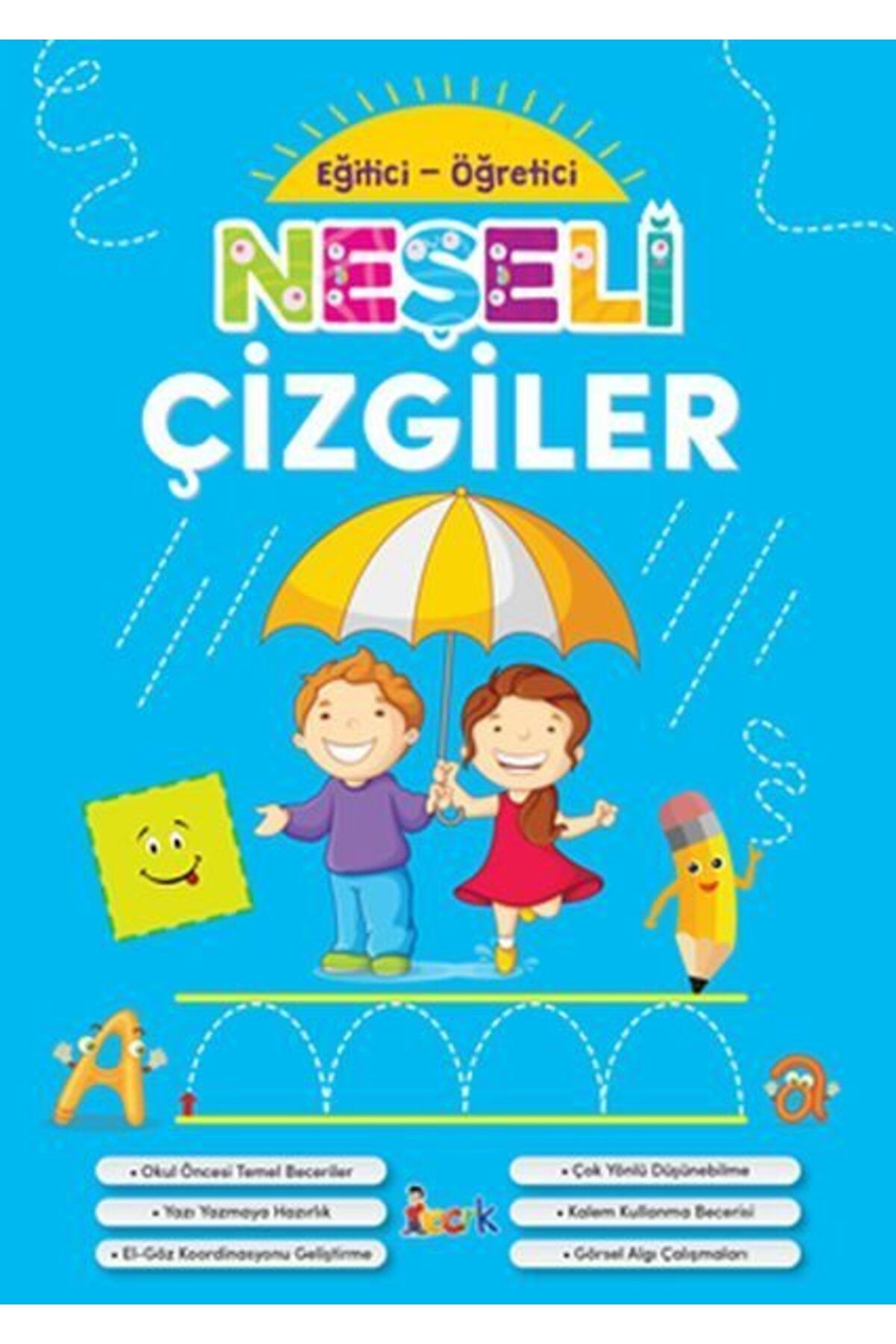 Destek Yayınları Neşeli Çizgiler EğiticiÖğretici