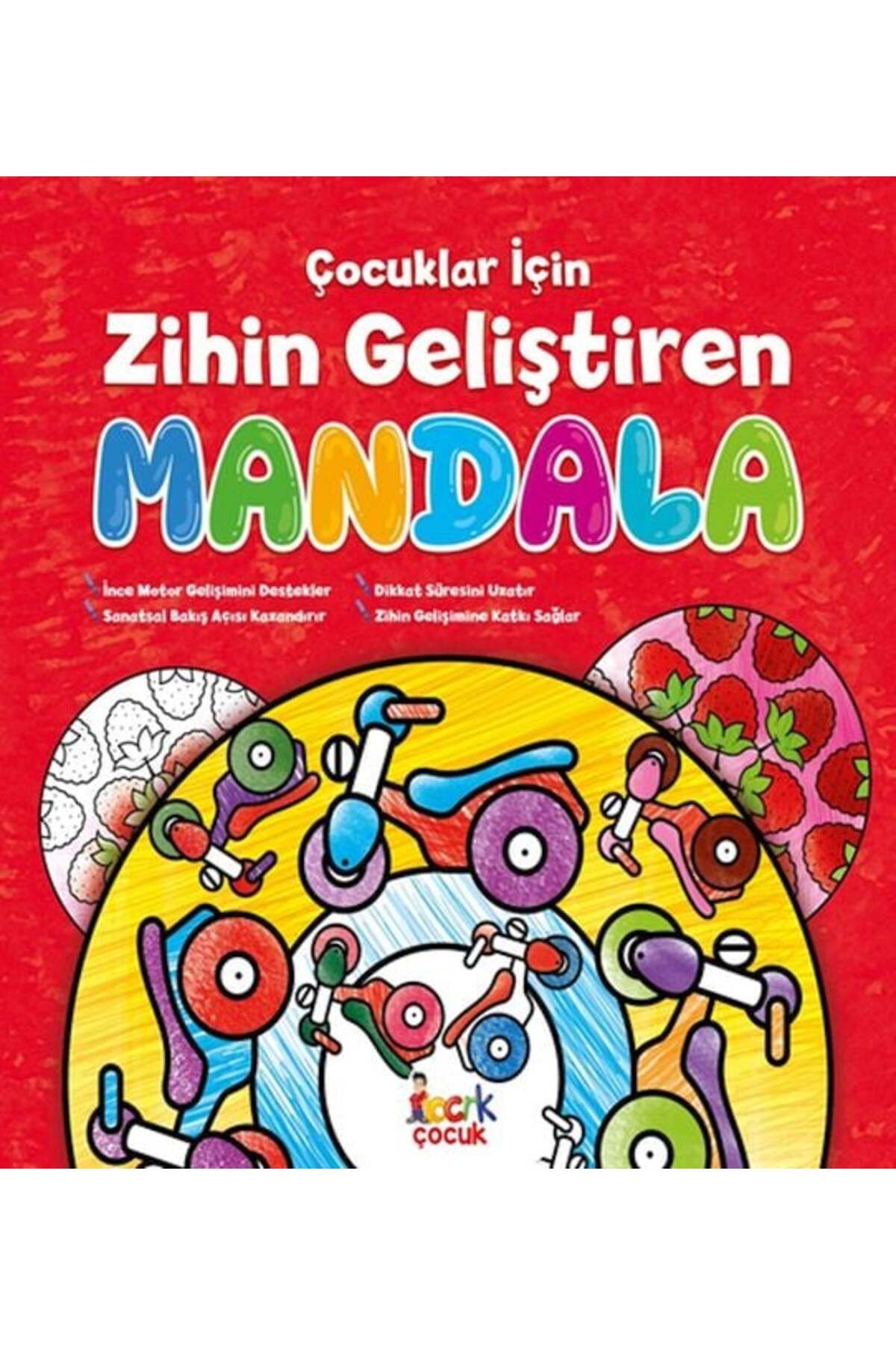 Destek Yayınları Çocuklar İçin Zihin Geliştiren Mandala