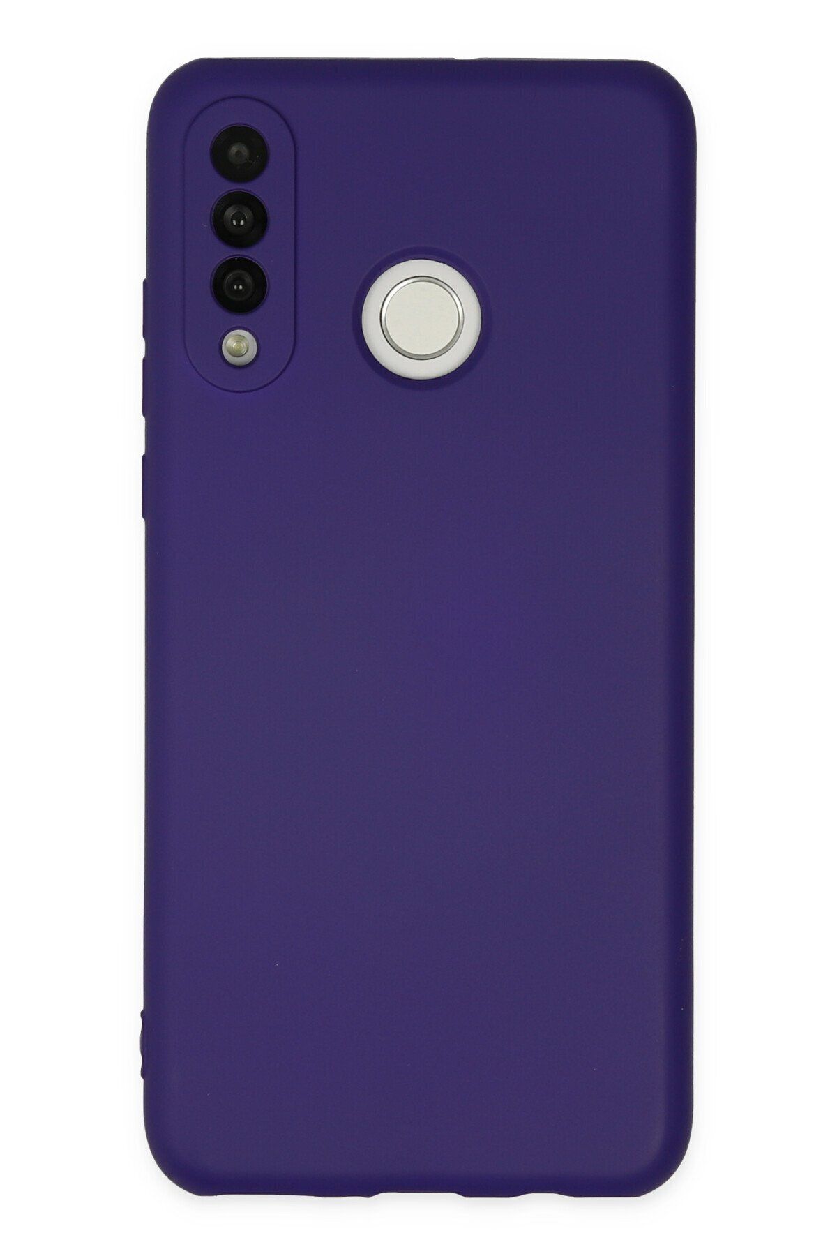 cepmoda Huawei P30 Lite Uyumlu Telefon Kılıfı - Lansman, iÇi Süet/Kadife, Soft - MOR
