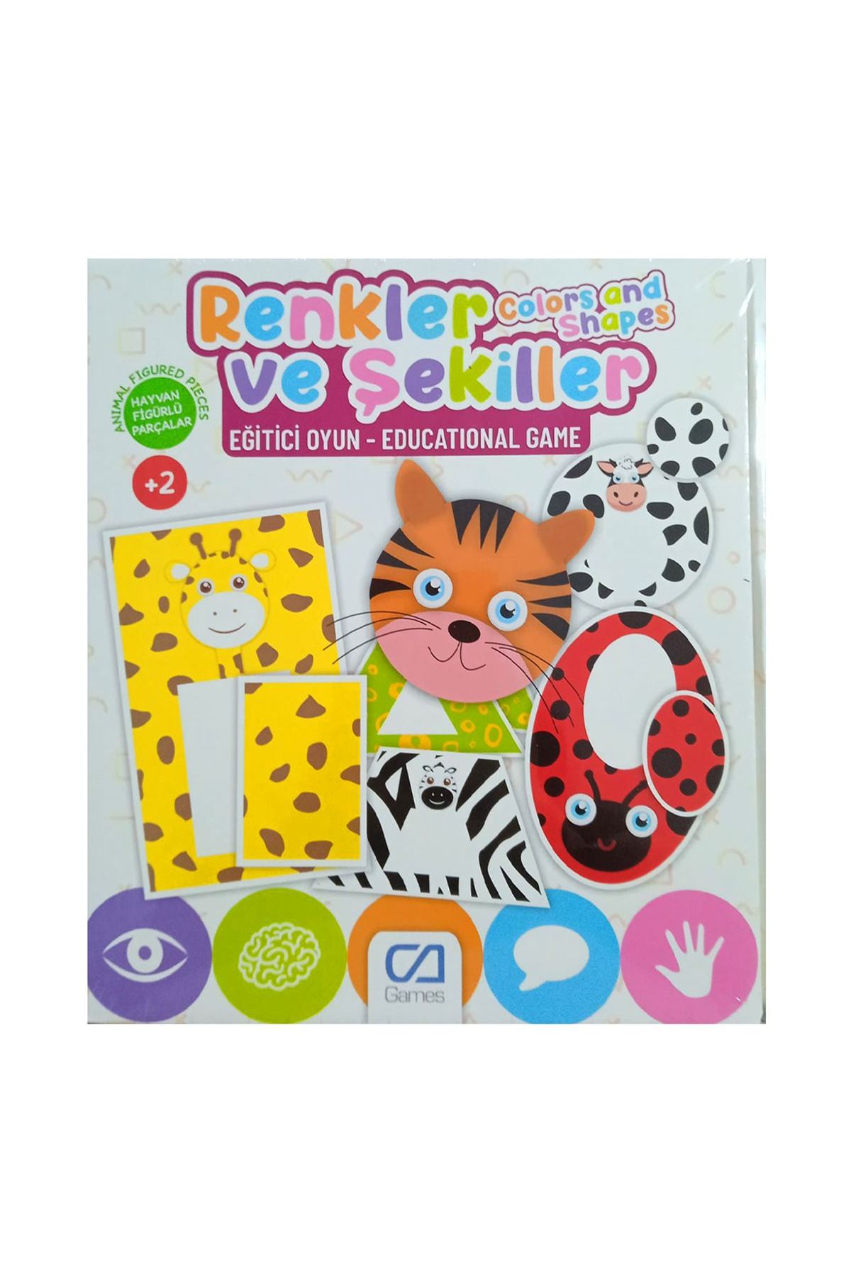 Art Tone RENKLER VE ŞEKİLLER 5148 EĞİTİCİ KARTLAR +2