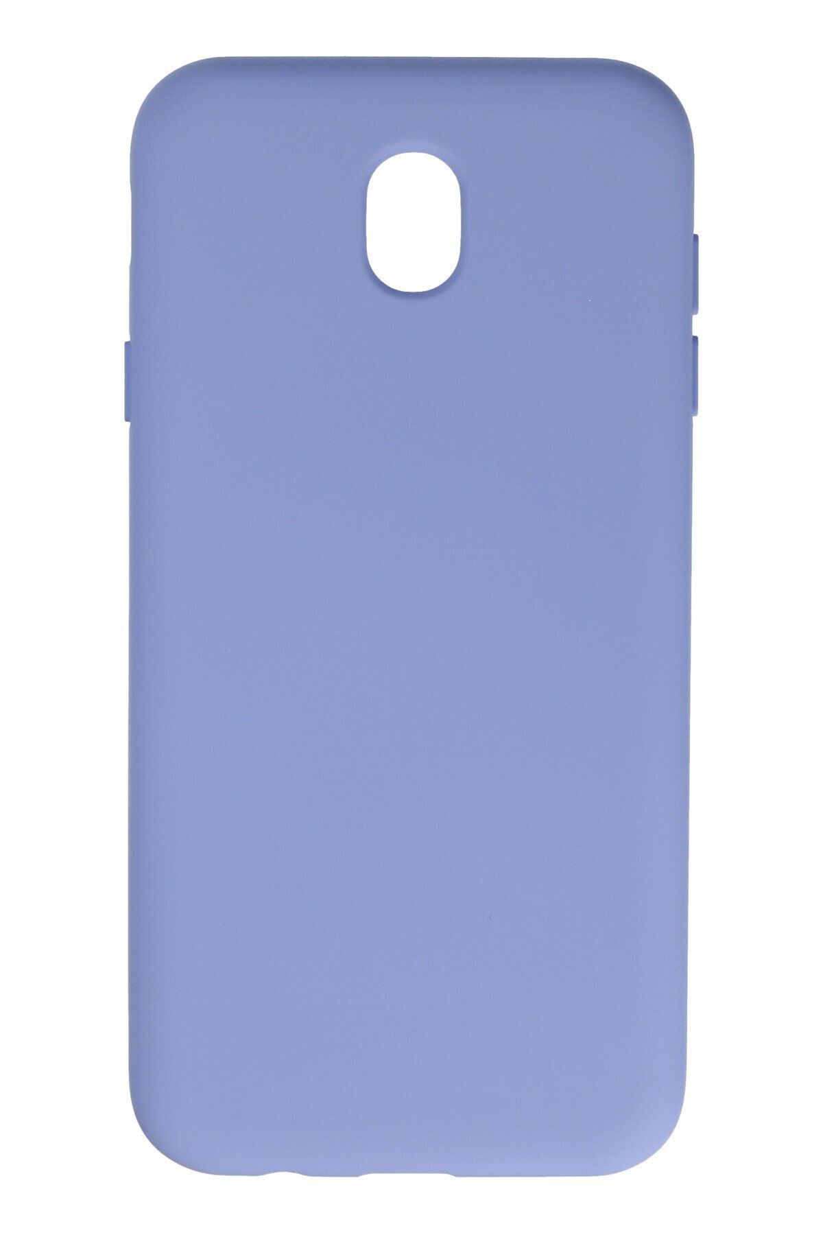 cepmoda Samsung Galaxy J730 / J7 PRO Uyumlu Telefon Kılıfı - Lansman, iÇi Süet/Kadife, Soft - LİLA