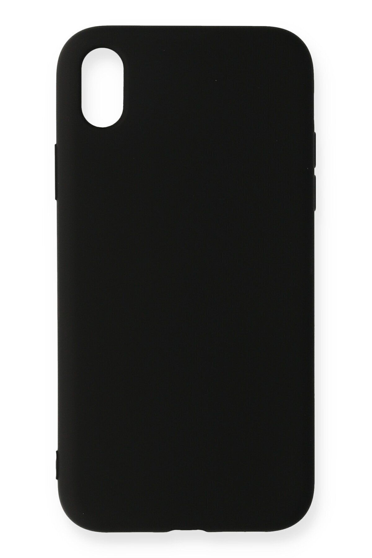 cepmoda iPhone XR Telefon Kılıfı - Lansman, iÇi Süet/Kadife, Soft v2 - SİYAH